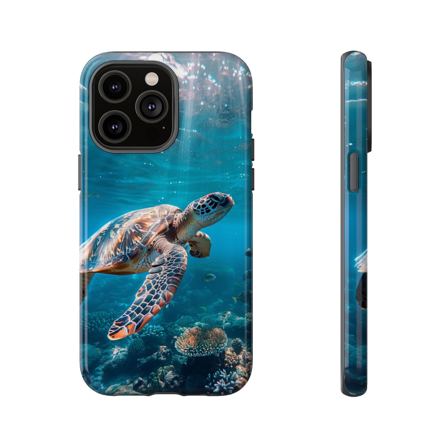 Ocean Guardian Sea Turtle - Tough iPhone Case
