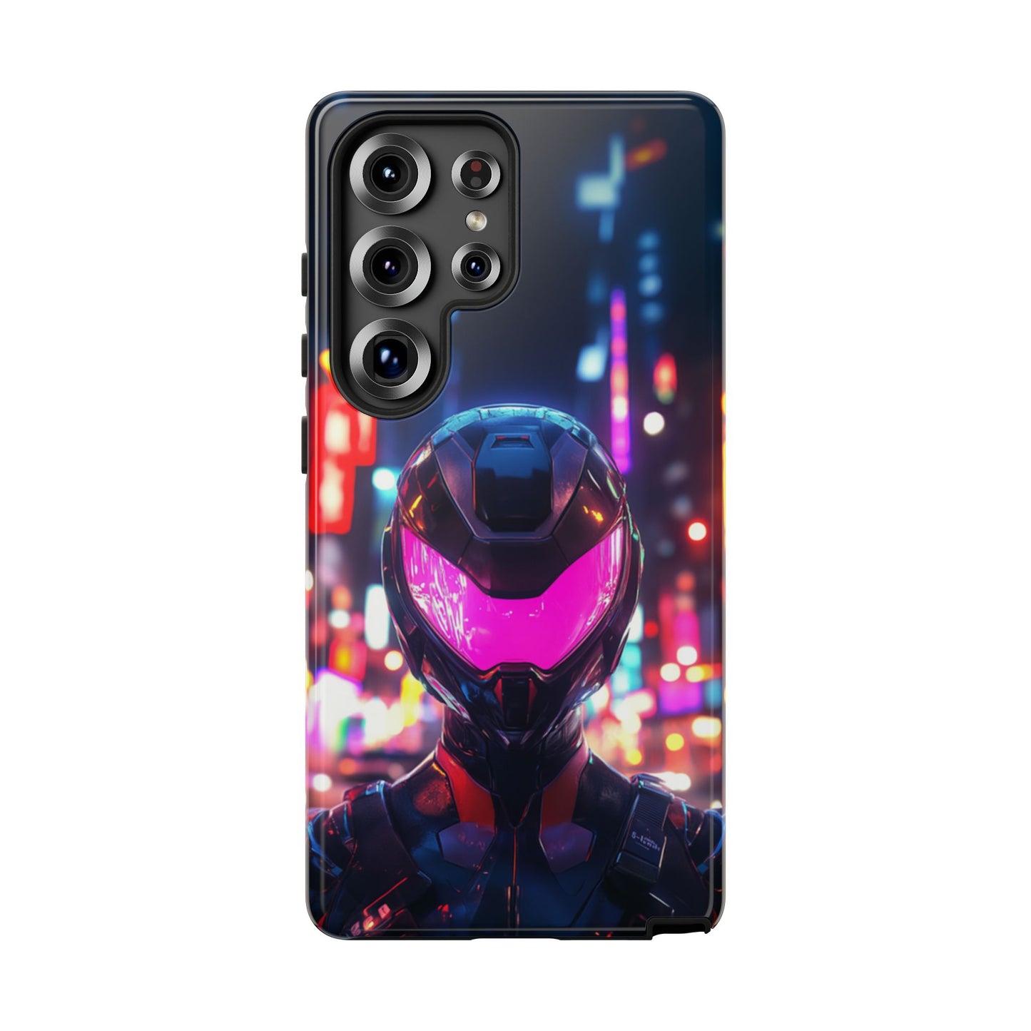 Neon Guardian Warrior – Tough Samsung Galaxy Case