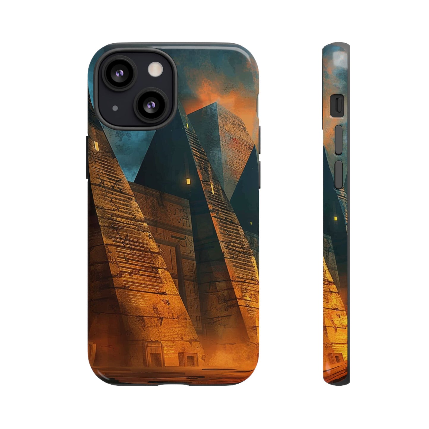 Ancient Egyptian Pyramids Sunset - Tough iPhone Case