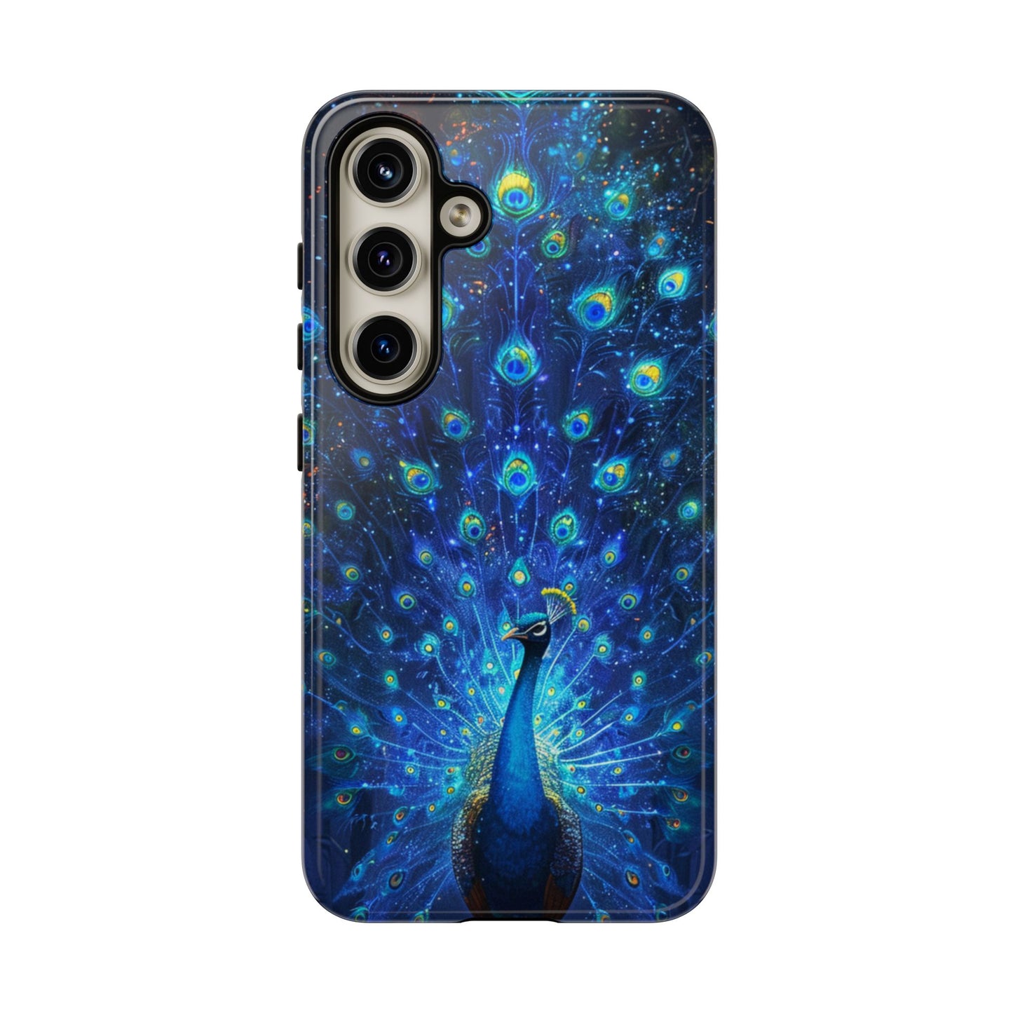 Starlit Peacock Majesty – Tough Samsung Galaxy Case