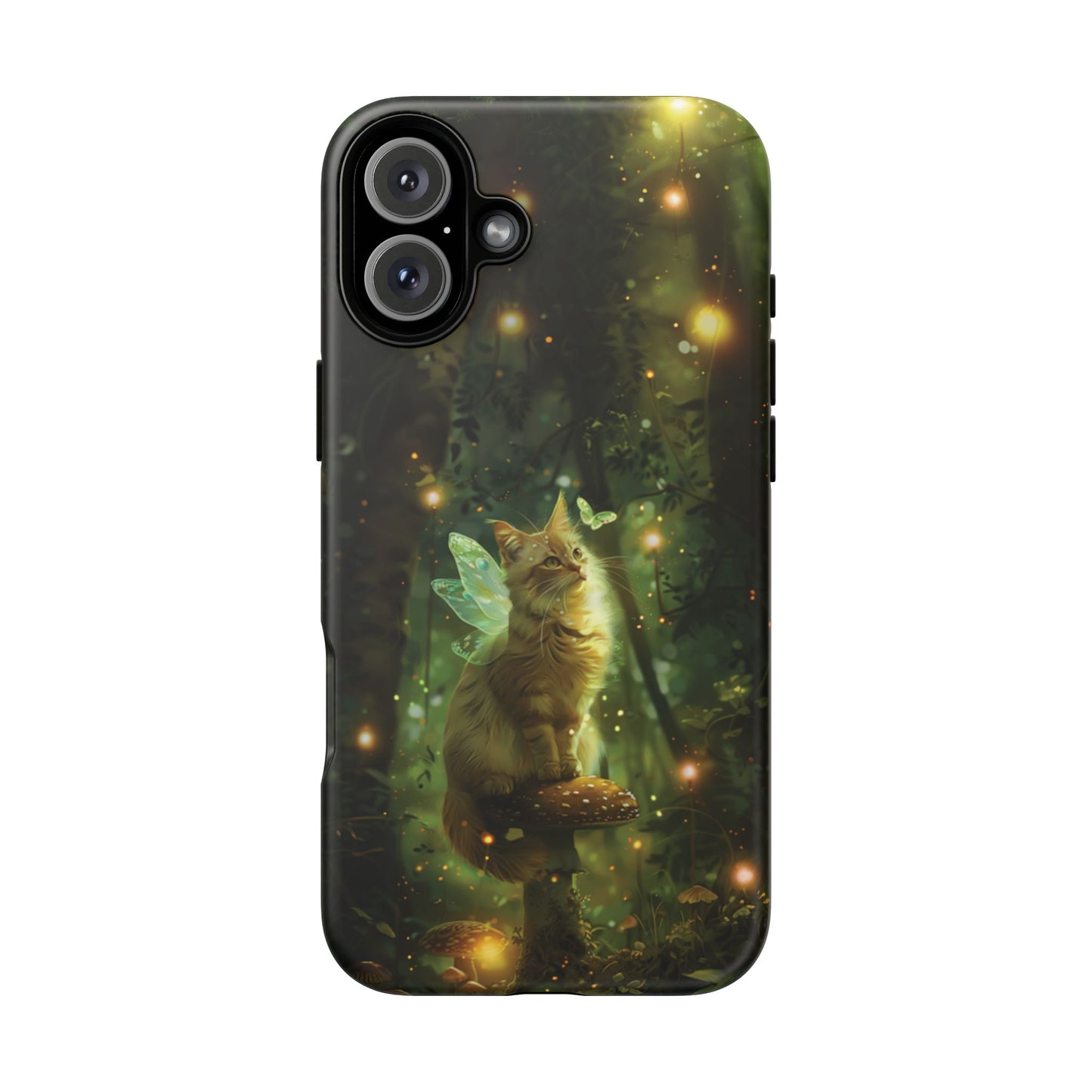 Fairy Tale Forest Cat - iPhone, Google Pixel, Samsung Galaxy