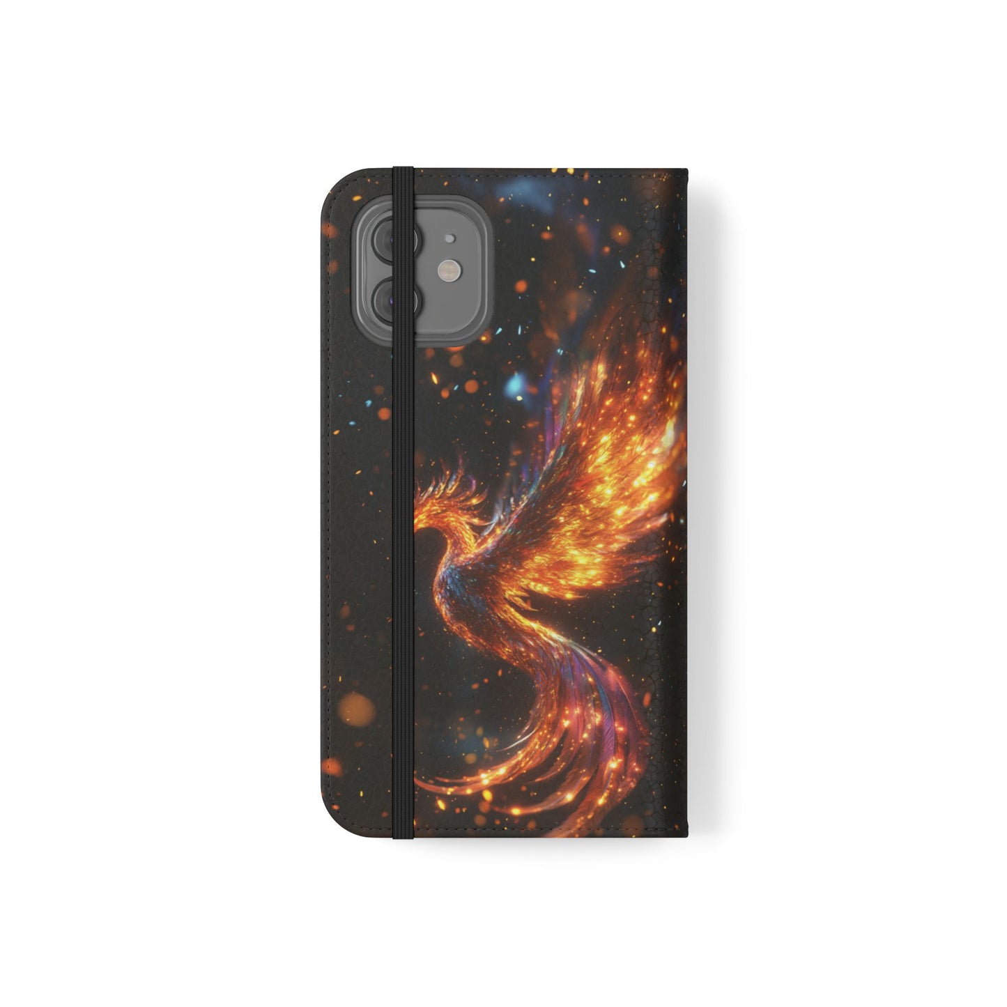 Cosmic Phoenix - Wallet Flip Case