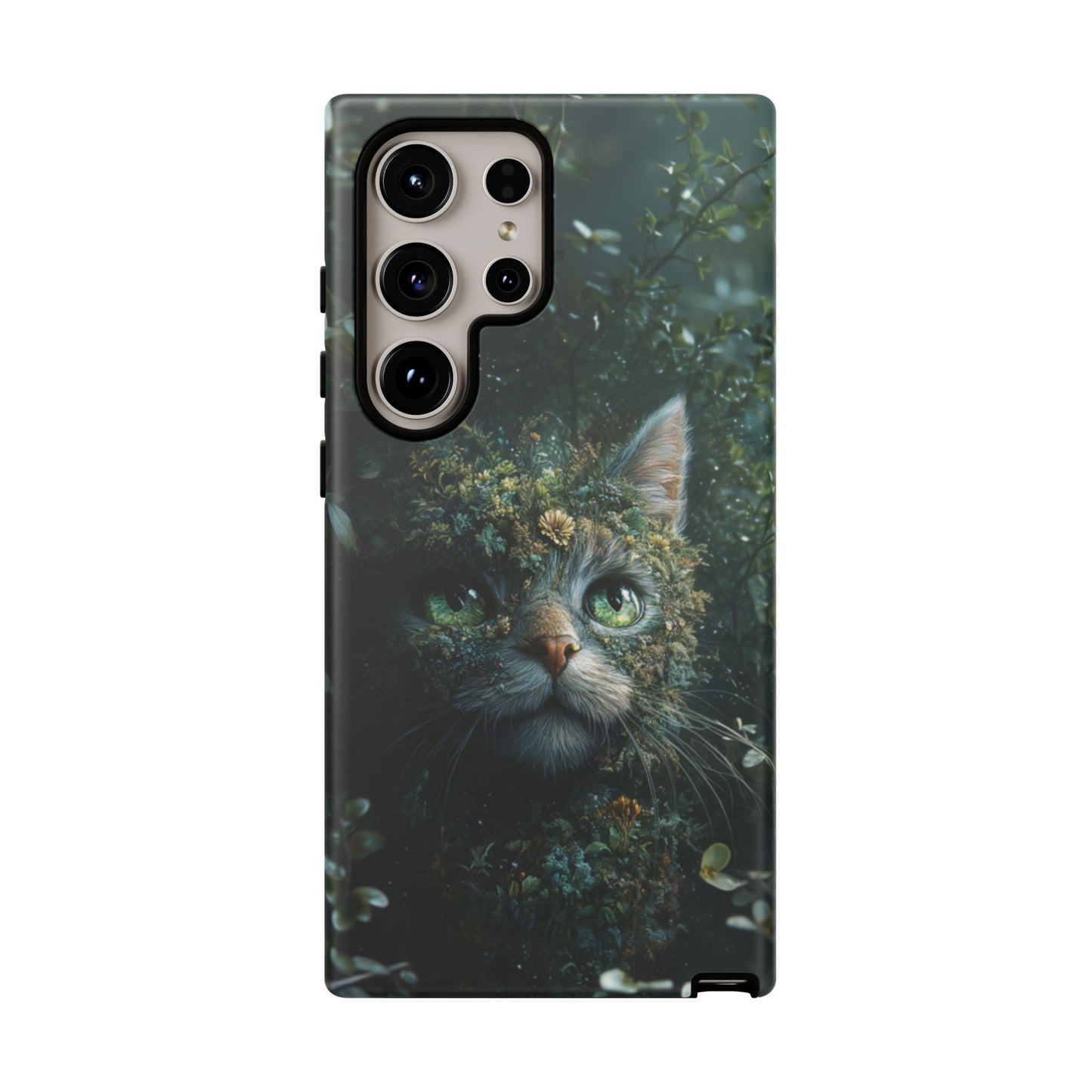 Forest Fantasy Cat Phone Case – iPhone, Google Pixel, Samsung Galaxy