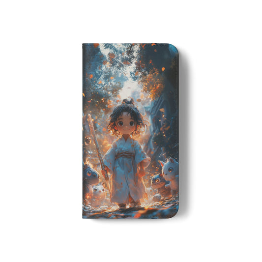 Forest Spirit Child - Wallet Flip Case