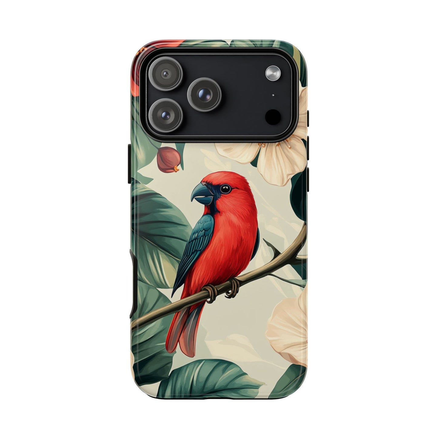 Scarlet Songbird - Tough iPhone Case