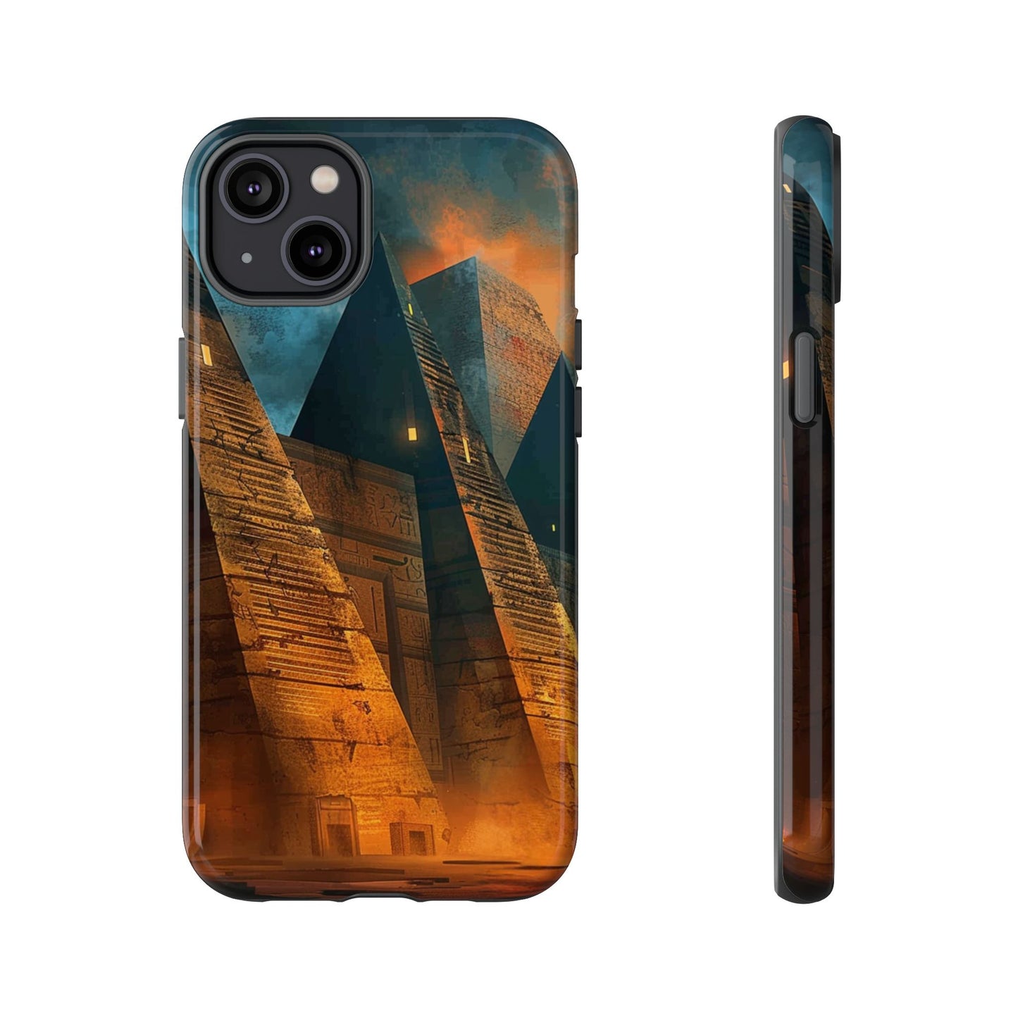 Ancient Egyptian Pyramids Sunset - Tough iPhone Case