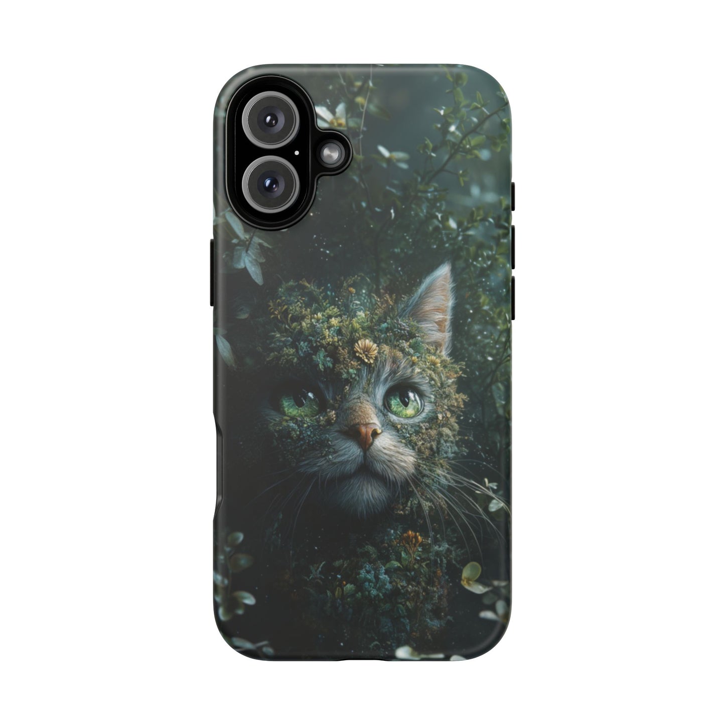 Forest Fantasy Cat Phone Case – iPhone, Google Pixel, Samsung Galaxy