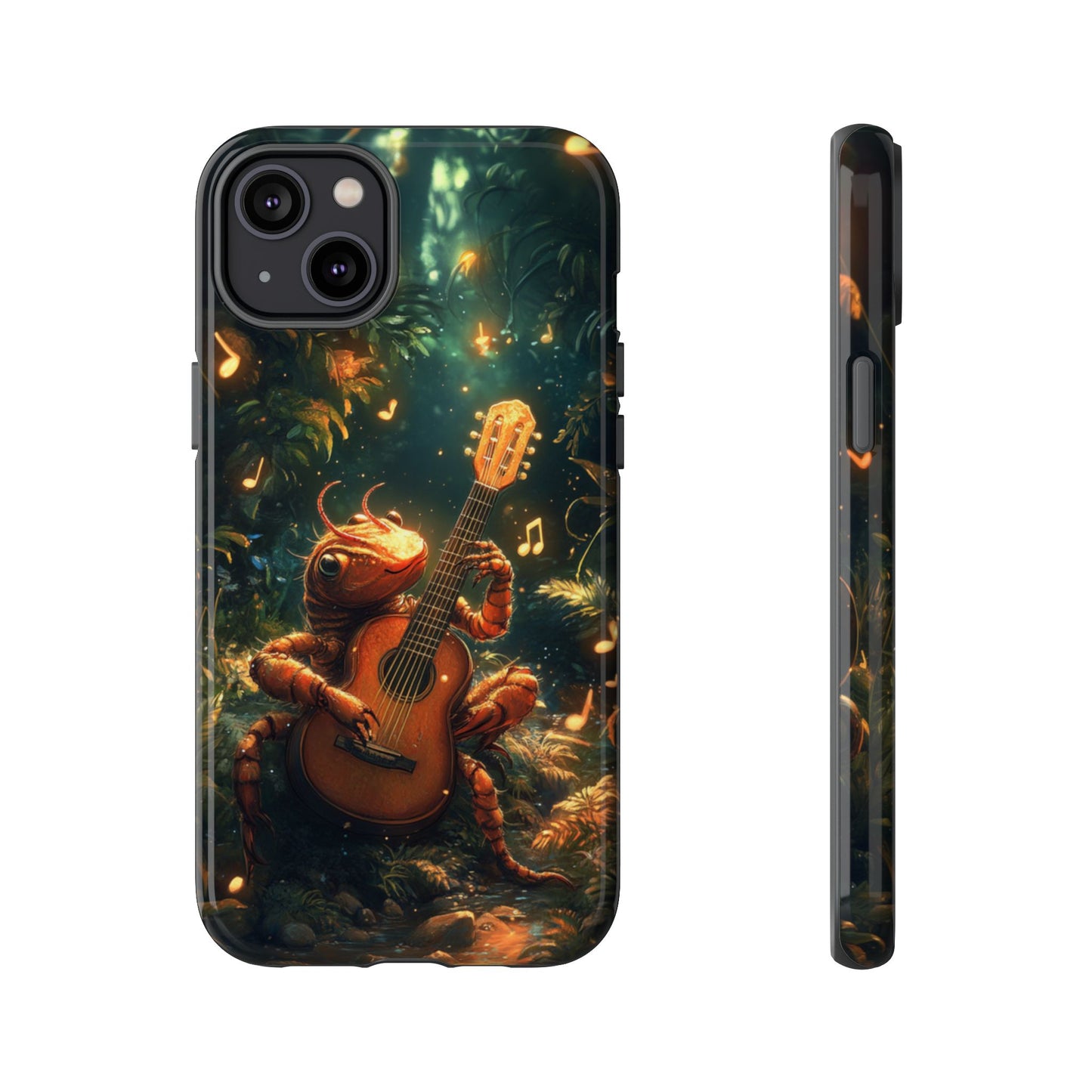 Serenade Forest Guitarist - Tough iPhone Case