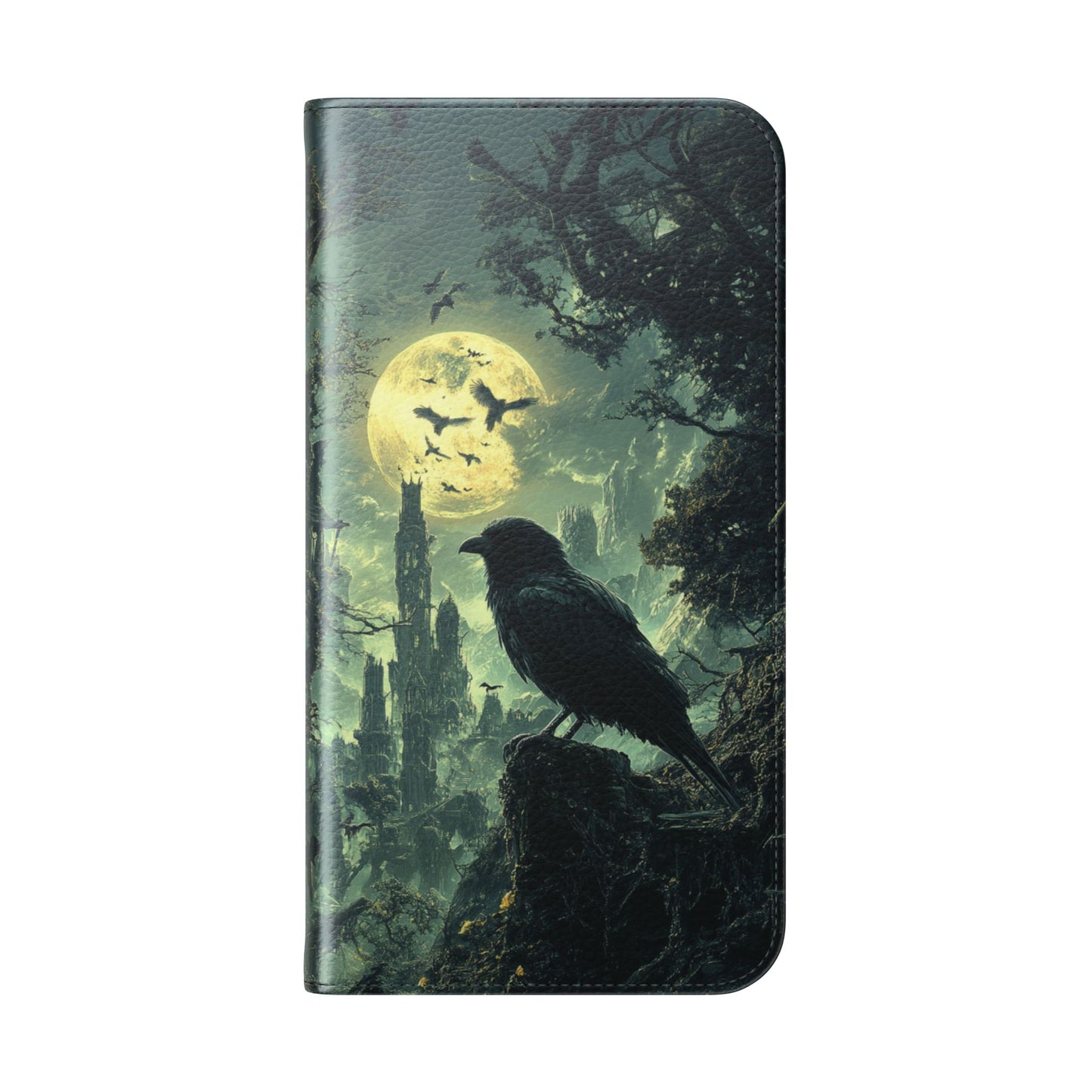Raven Moon - Wallet Flip Case