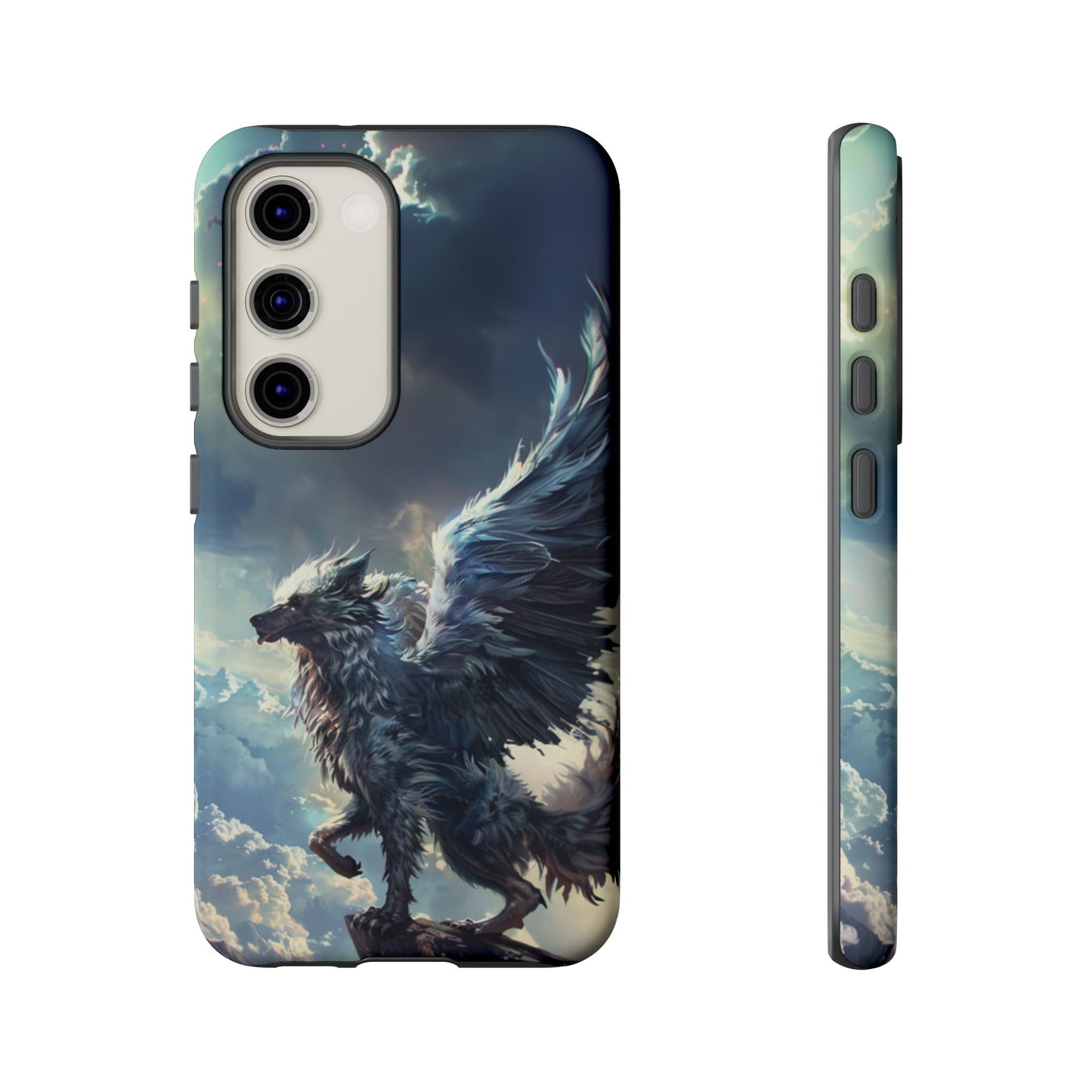 Winged Wolf Protector - iPhone, Google Pixel, Samsung Galaxy