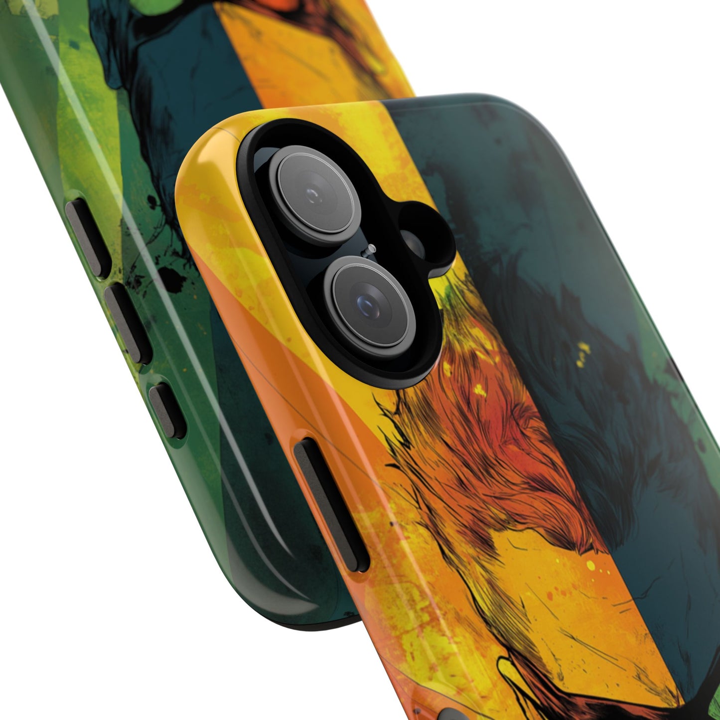 Split Spectrum Hero – Tough iPhone Case