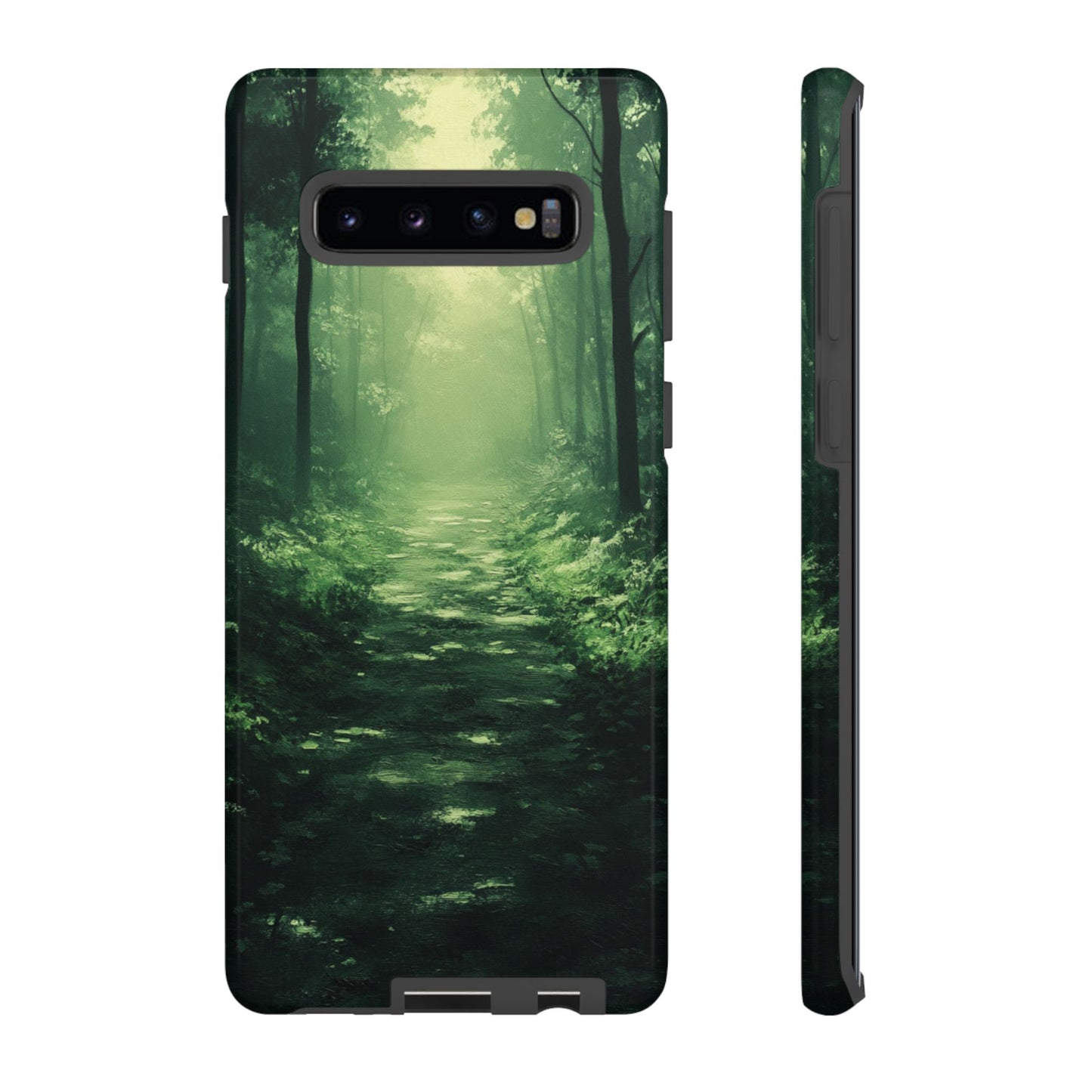 Emerald Mist Forest Path - Tough Samsung Galaxy Case