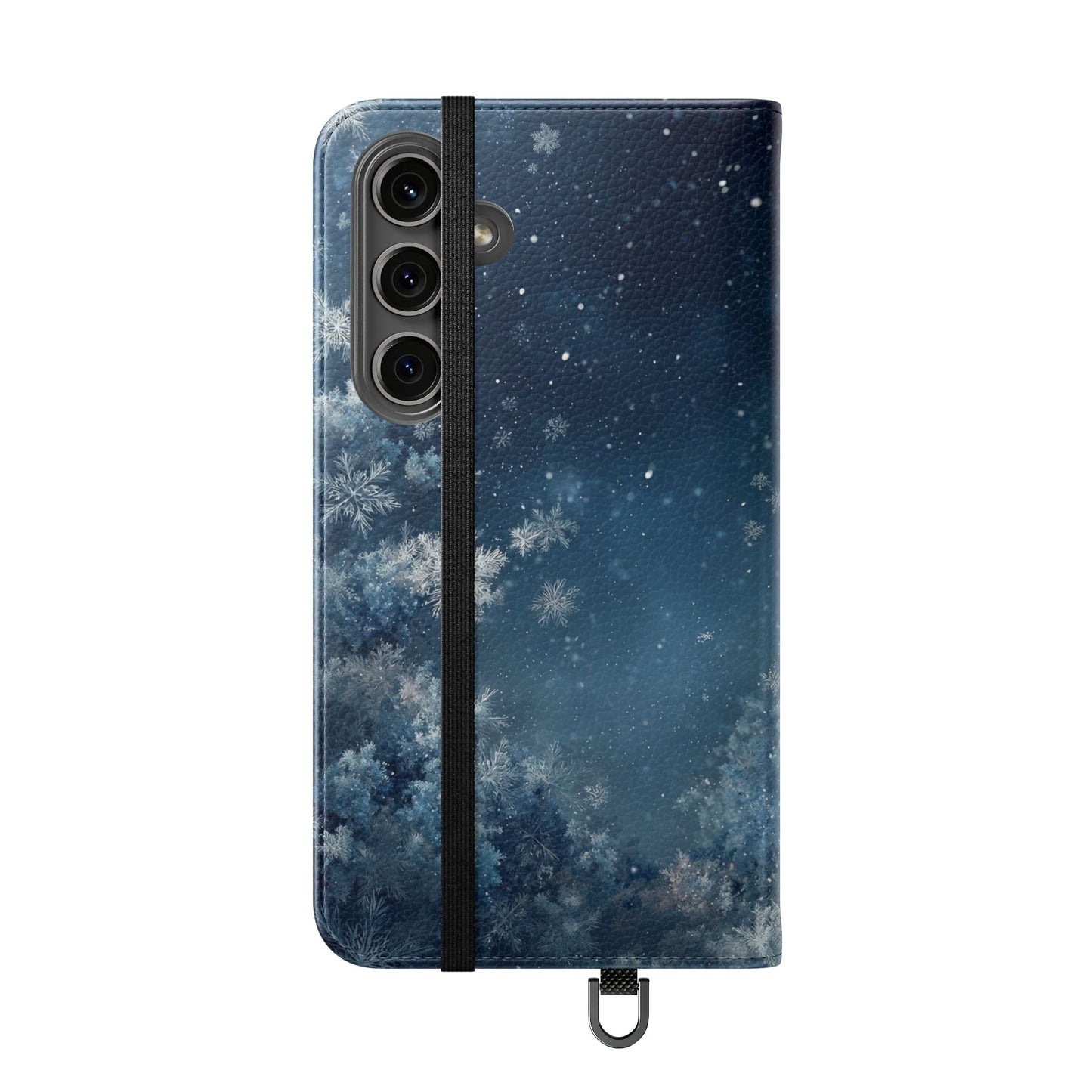 Winter Snowflakes - Wallet Flip Case