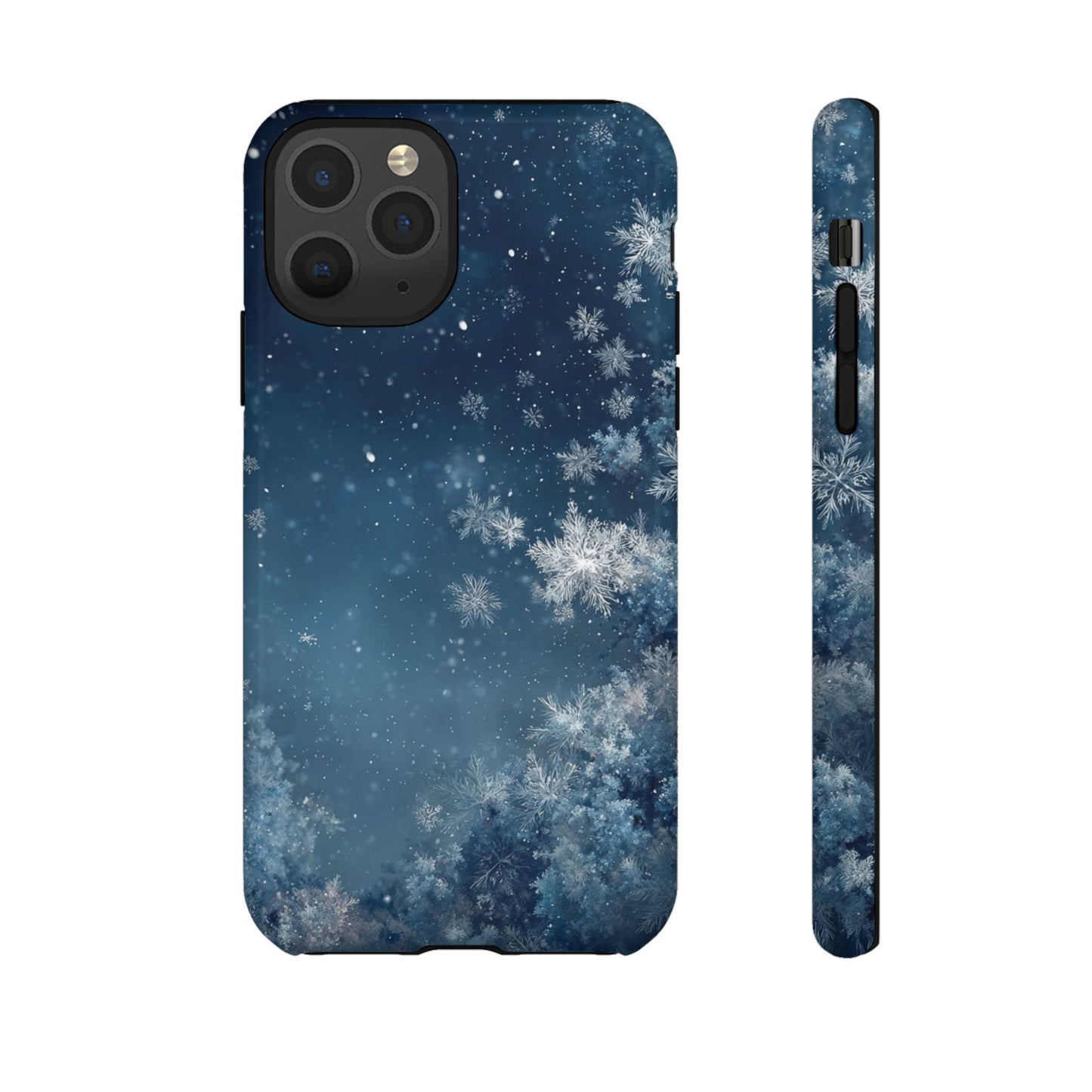 Winter Snowflakes - Tough iPhone Case