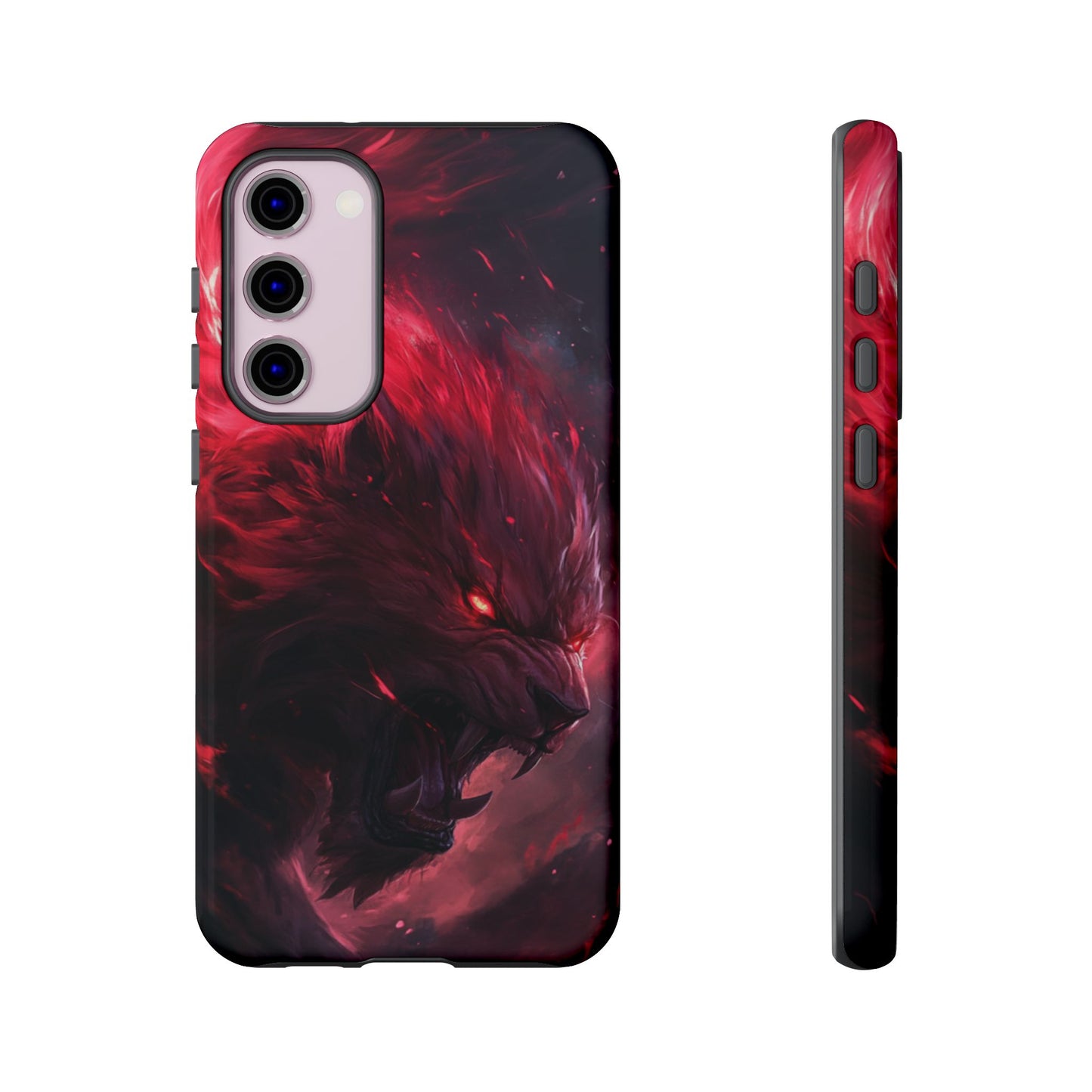 Fiery Wolf Spirit – Tough Samsung Galaxy Case