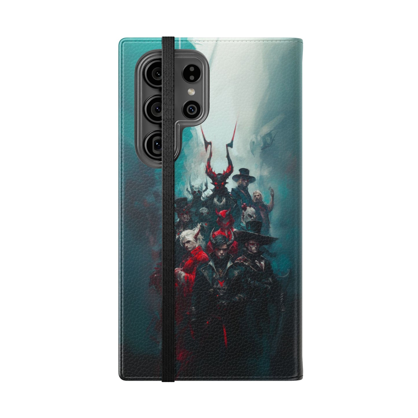 Dark Fantasy Demon Hunters - Wallet Flip Case