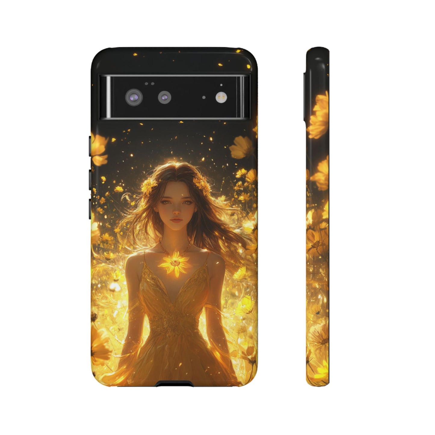 Sun Blossom Goddess – Tough Google Pixel Case