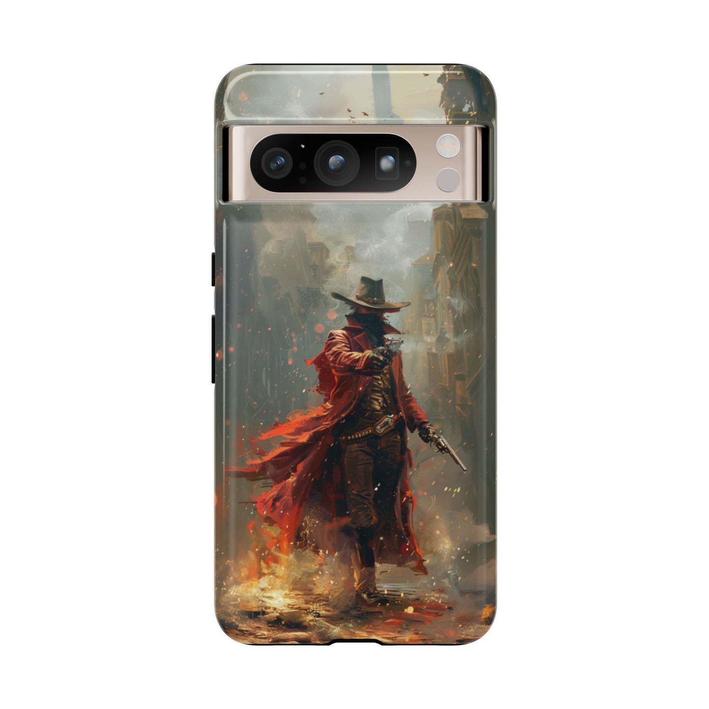 Crimson Gunslinger - Tough Google Pixel Case