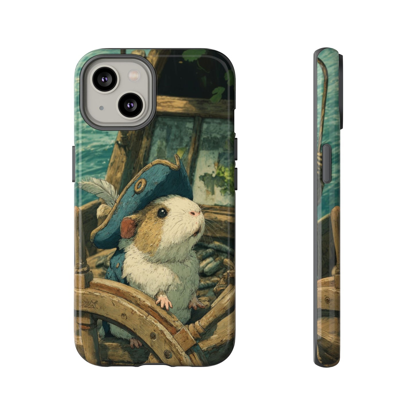 Pirate Captain Guinea Pig - Tough iPhone Case