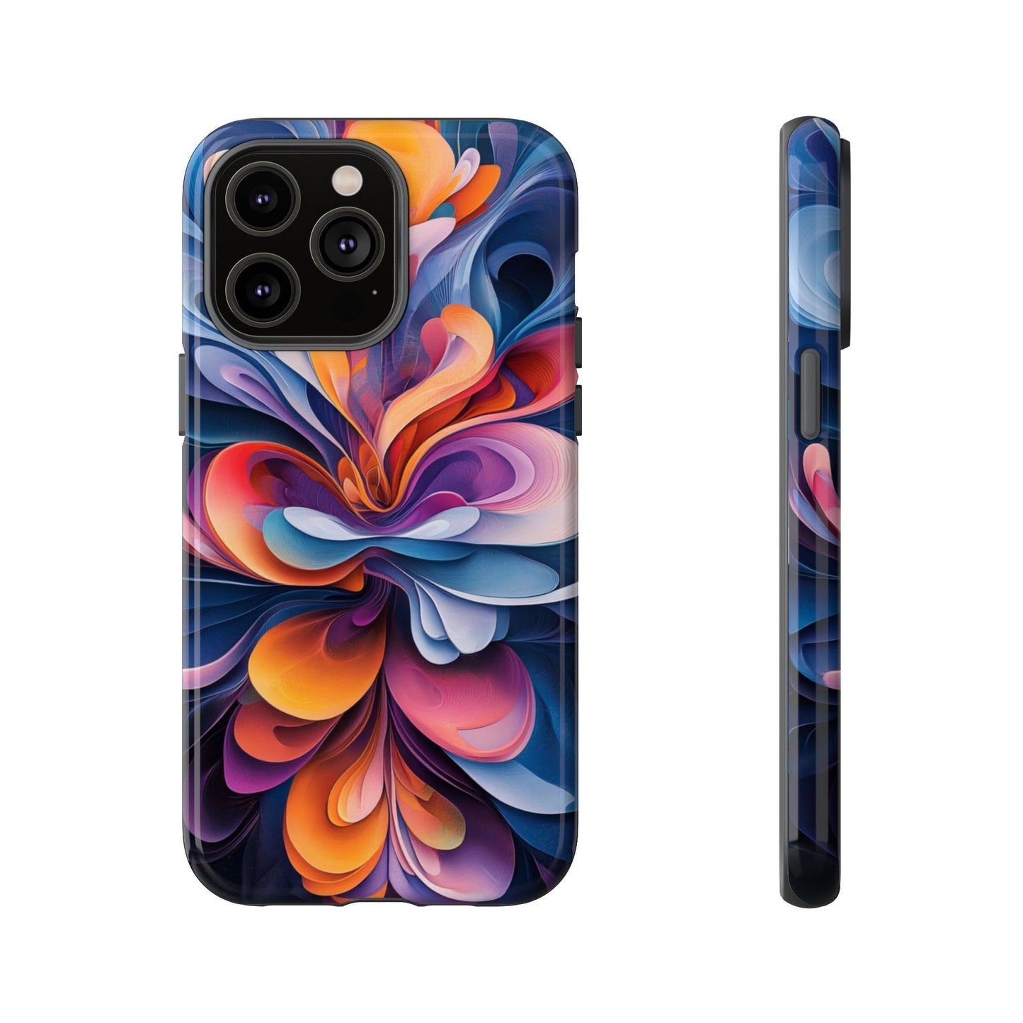 Flowing Bloom - Tough iPhone Case