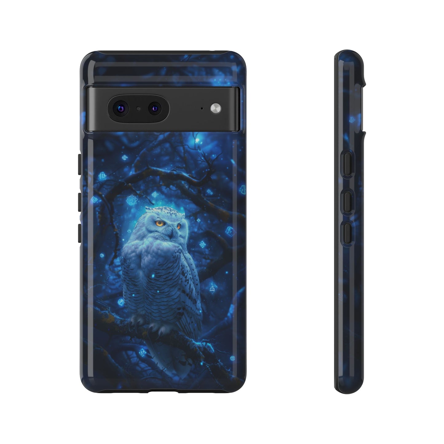 Luminous Rune Owl – Tough Google Pixel Case