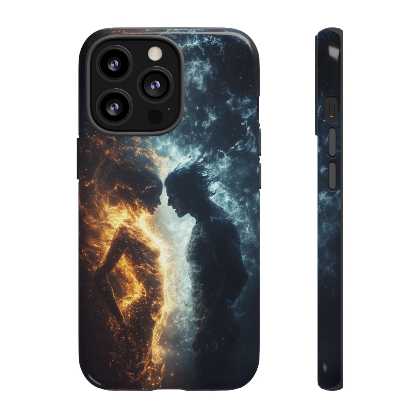 Fire & Frost Lovers - Tough iPhone Case