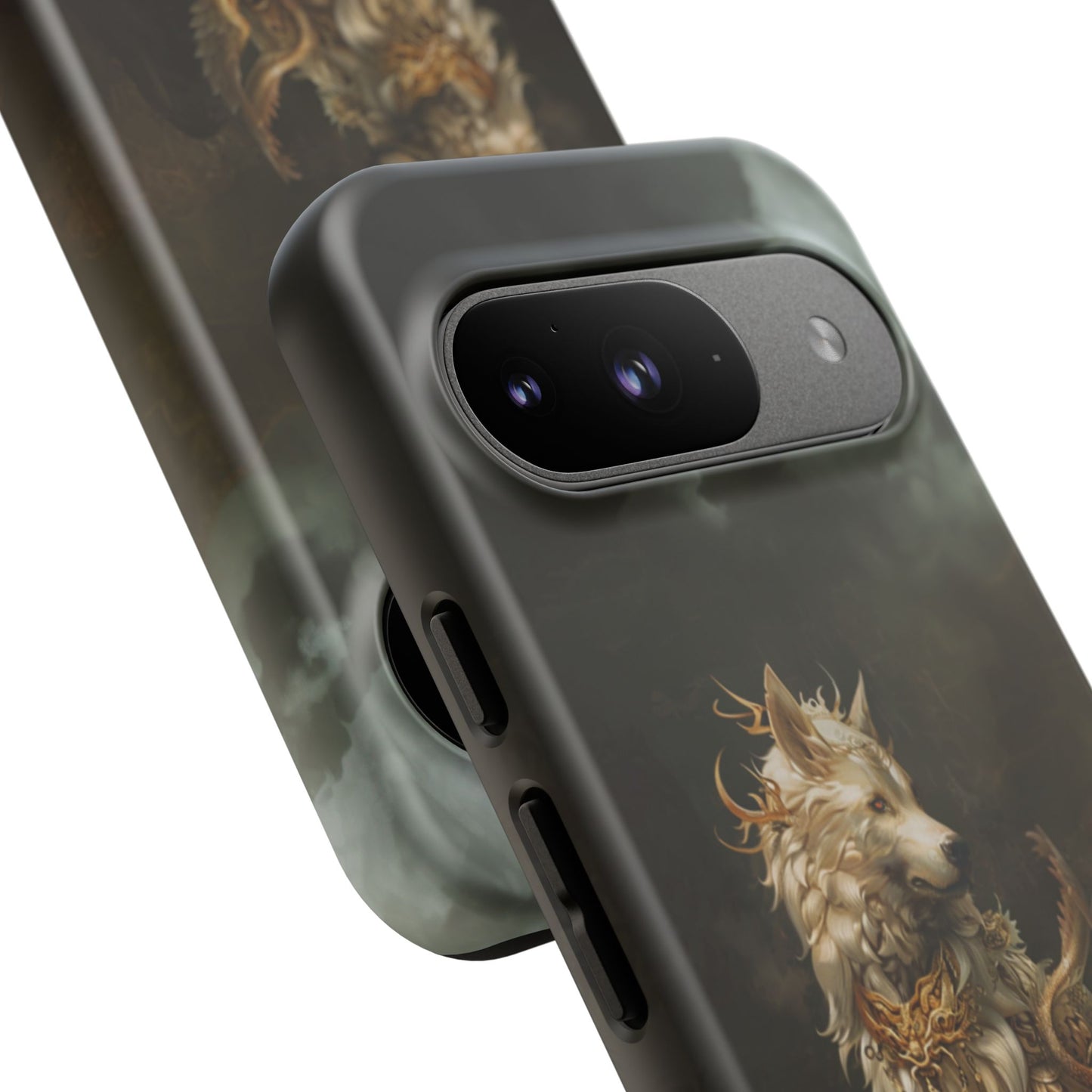 Antlered Wolf Guardian - Tough Google Pixel Case