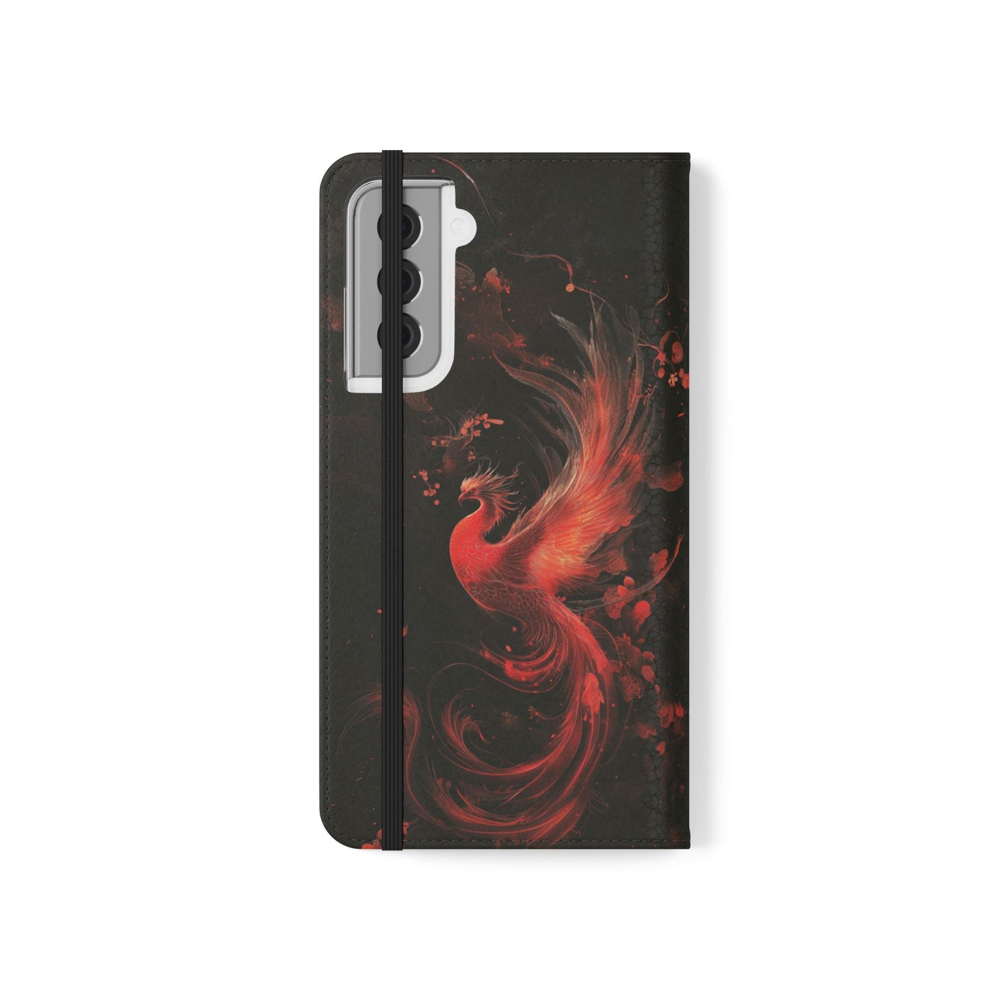 Crimson Phoenix - Wallet Flip Case