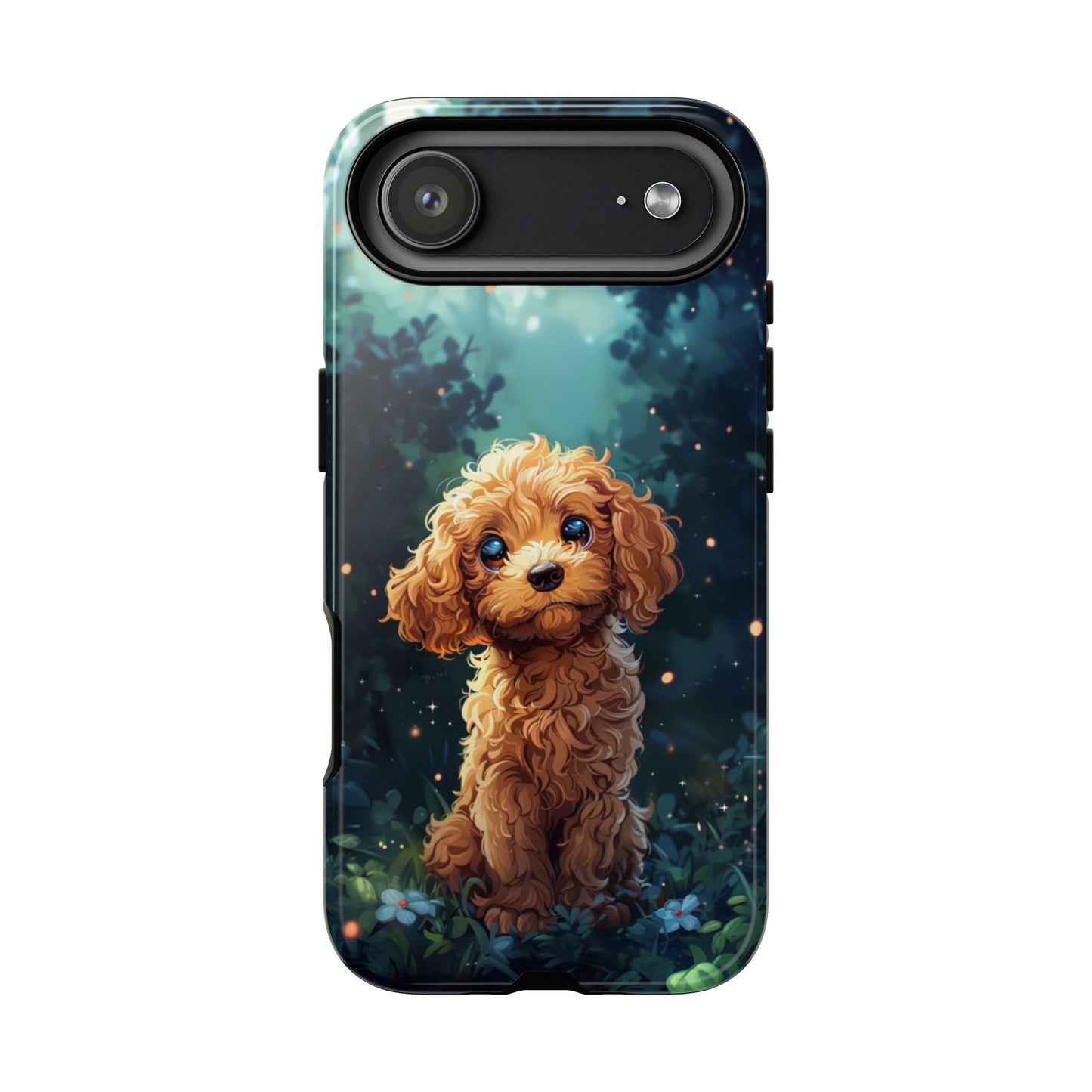Forest Poodle - Tough iPhone Case