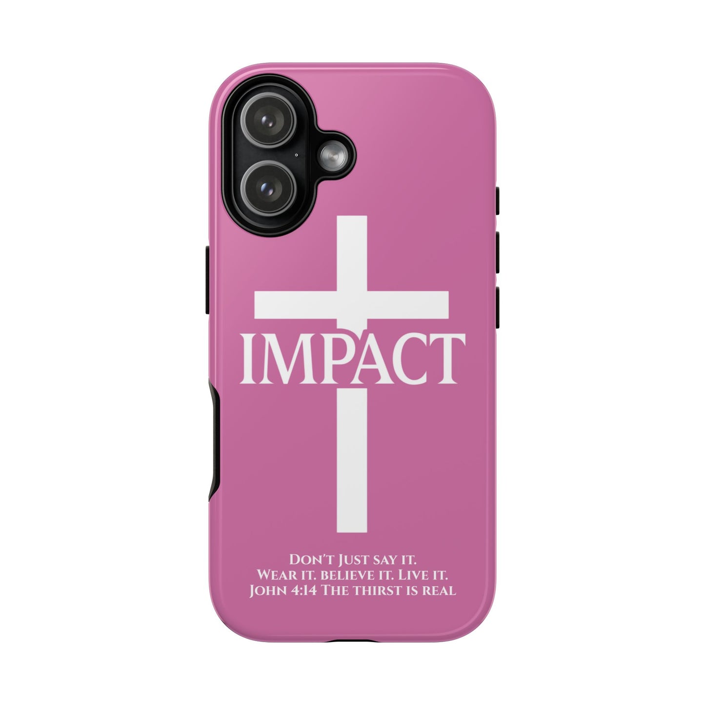 Impact Pink - Tough iPhone Case