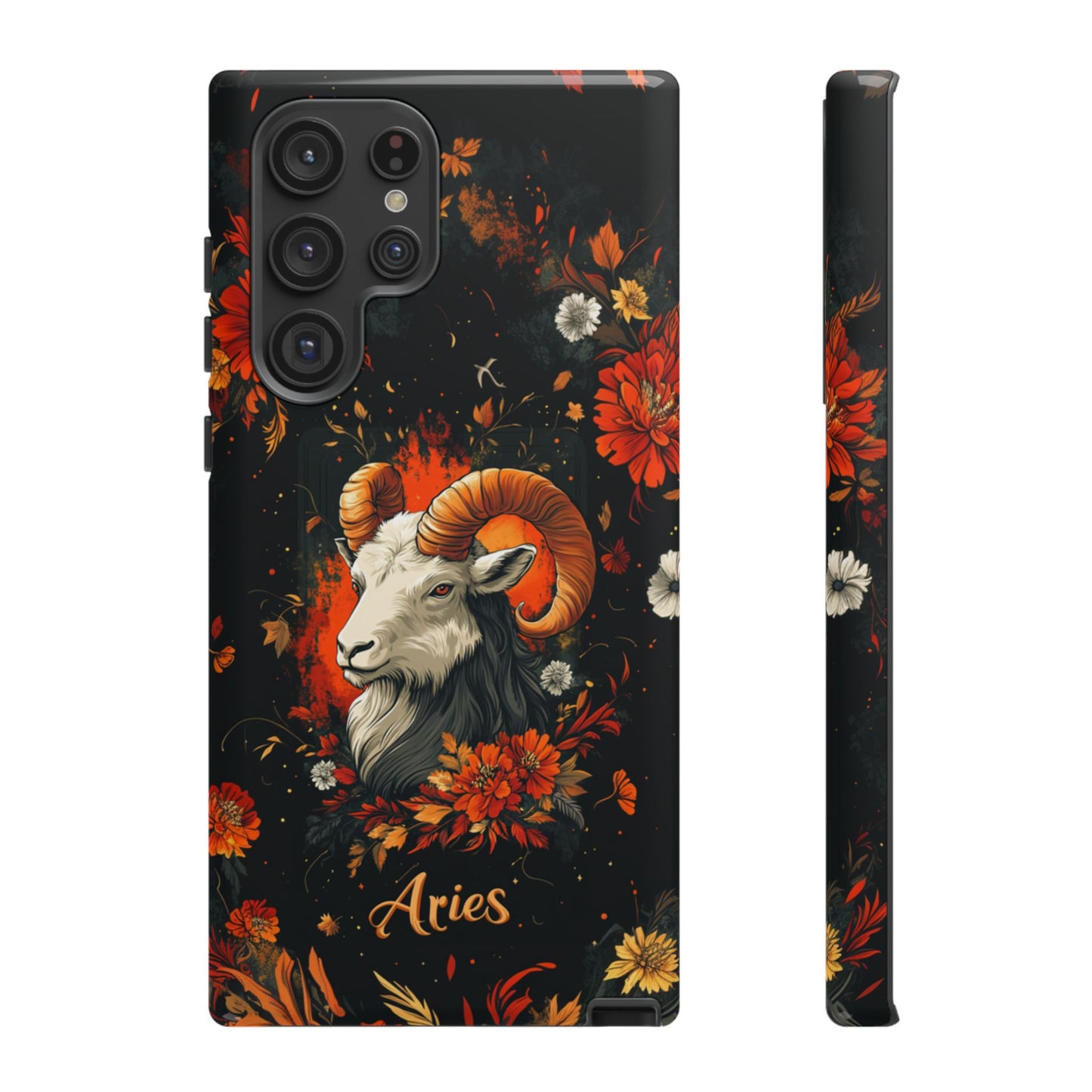 Aries Inferno Bloom Phone Case – iPhone, Google Pixel, Samsung Galaxy