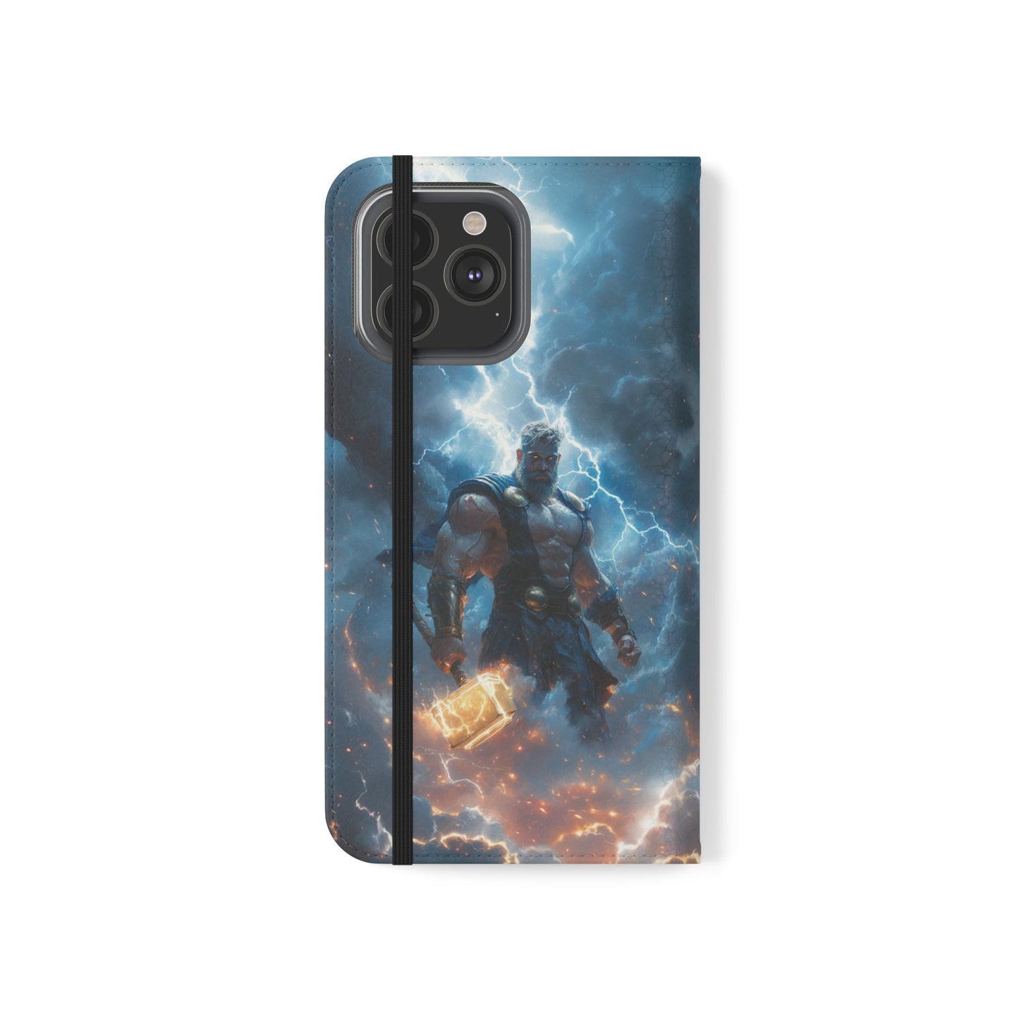 Thor Stormhammer Wrath - Wallet Flip Case