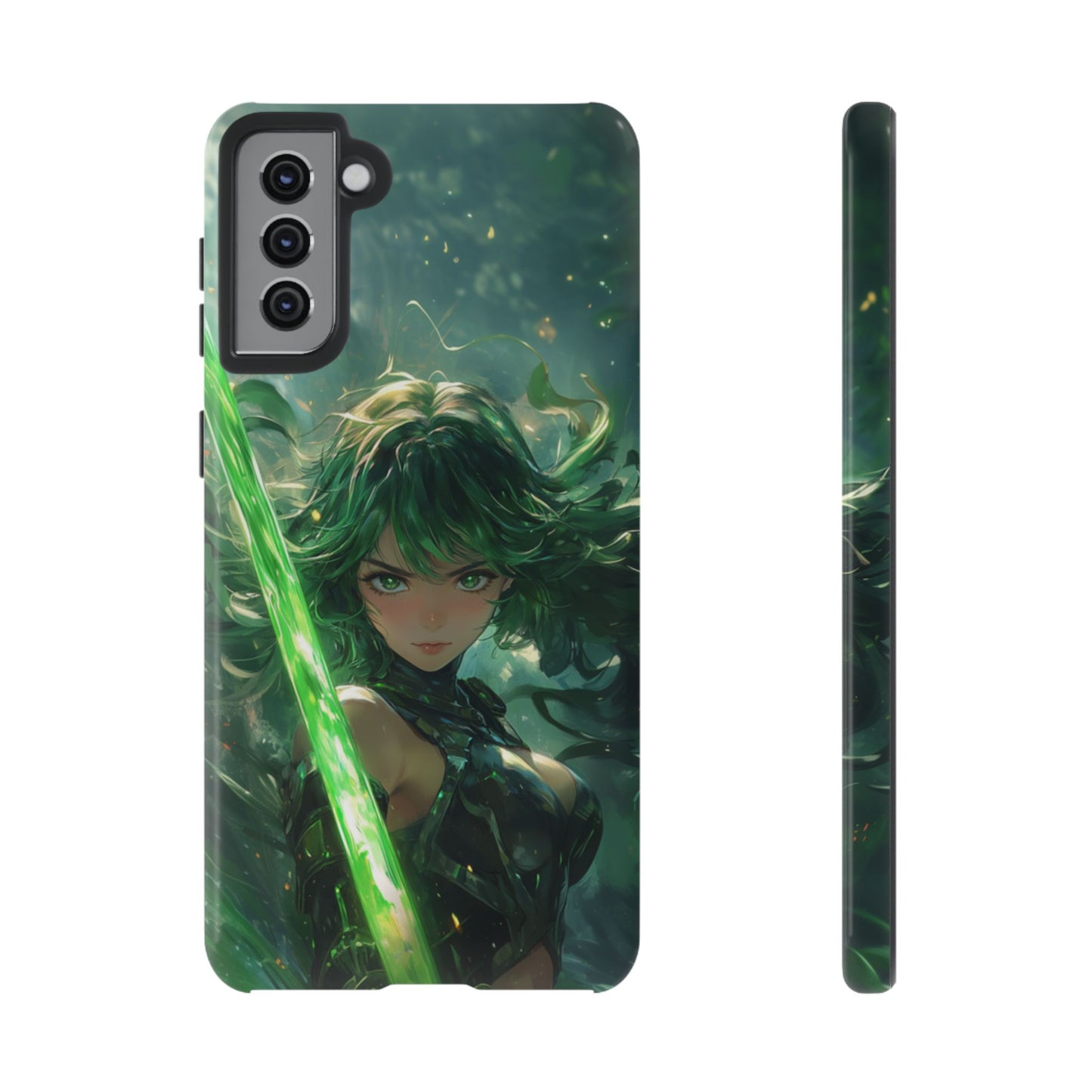 Emerald Blade Warrior – Tough Samsung Galaxy Case