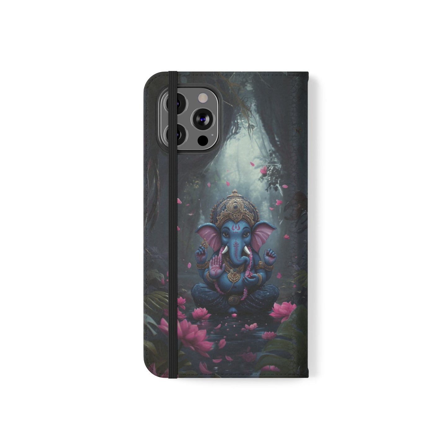 Ganesha Lotus - Wallet Flip Case