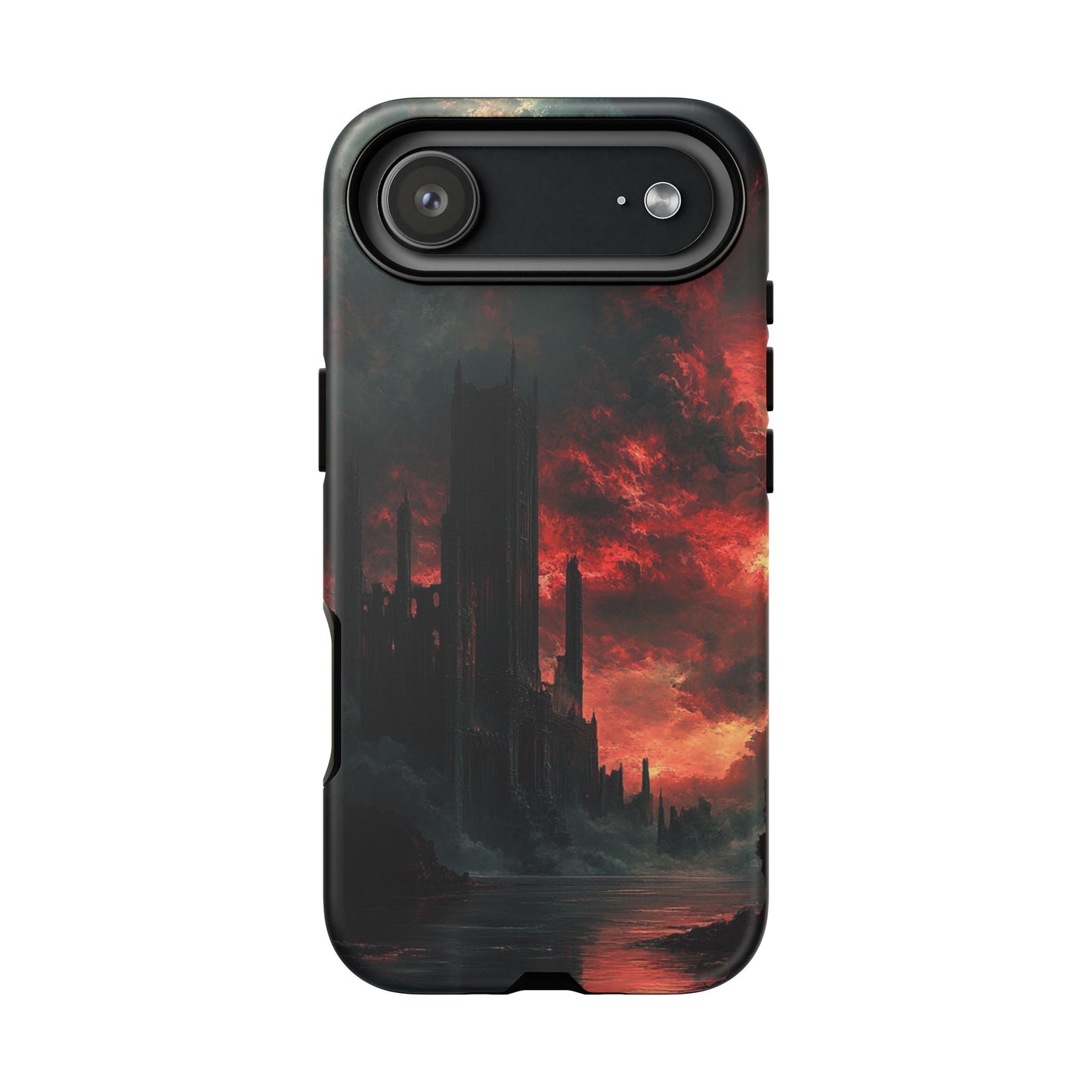 Crimson Dread Citadel – Tough iPhone Case