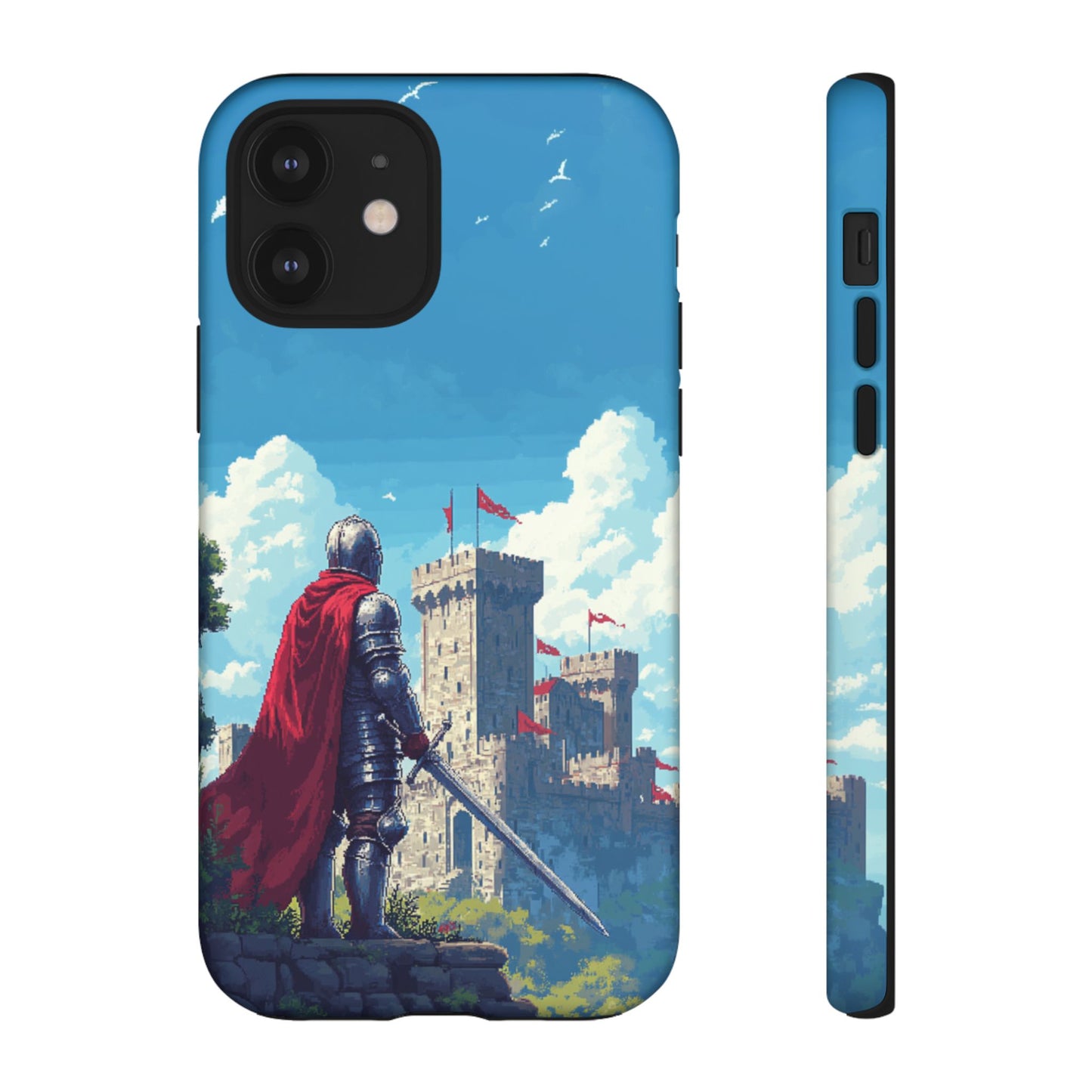 Pixel Knight Adventure Phone Case - iPhone, Google Pixel, Samsung Galaxy