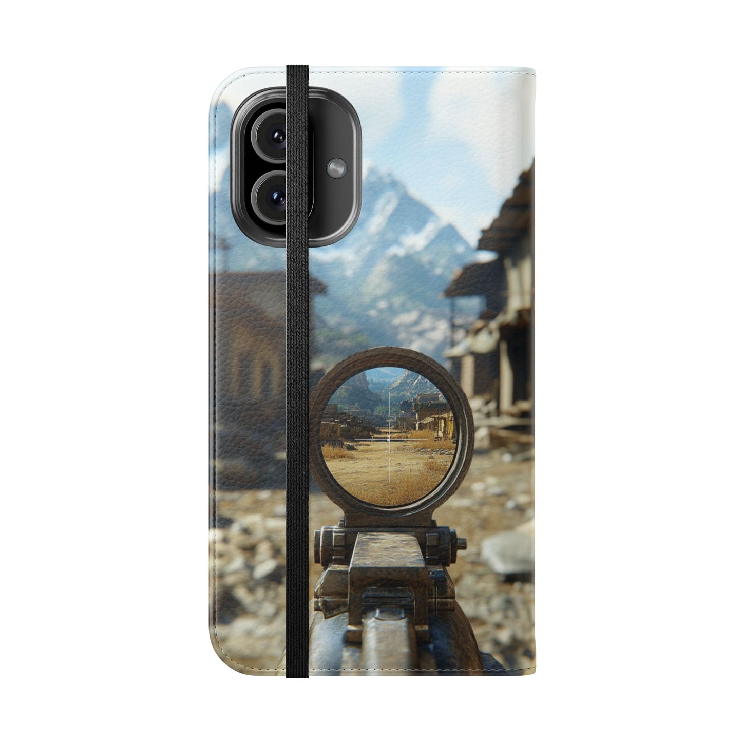 Desert Sniper Focus - Wallet Flip Case
