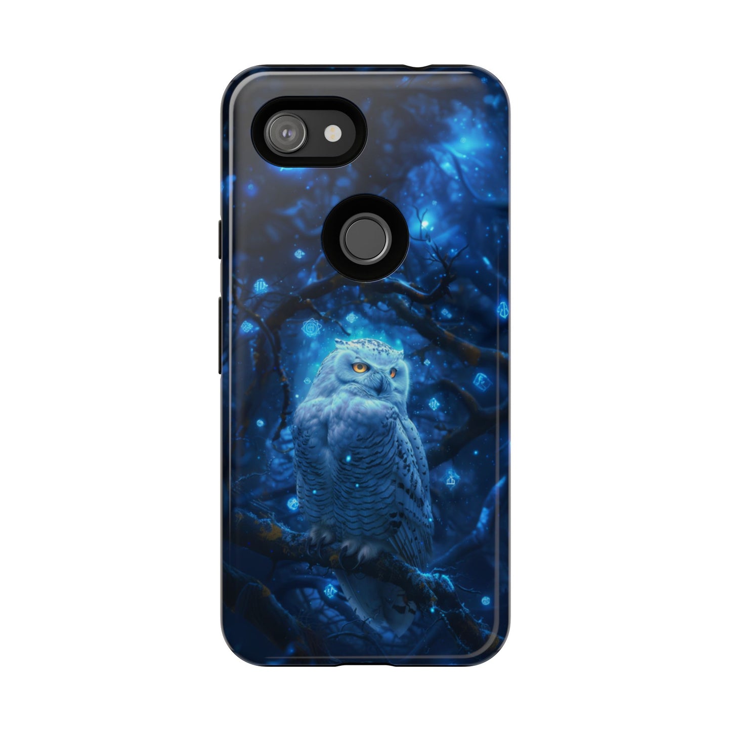Luminous Rune Owl – Tough Google Pixel Case