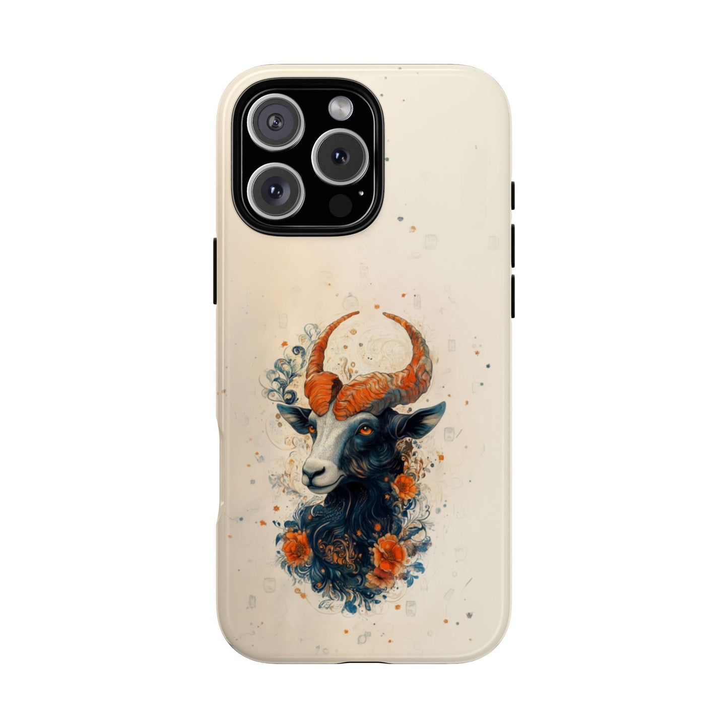 Capricorn Celestial Goat - Tough iPhone Case
