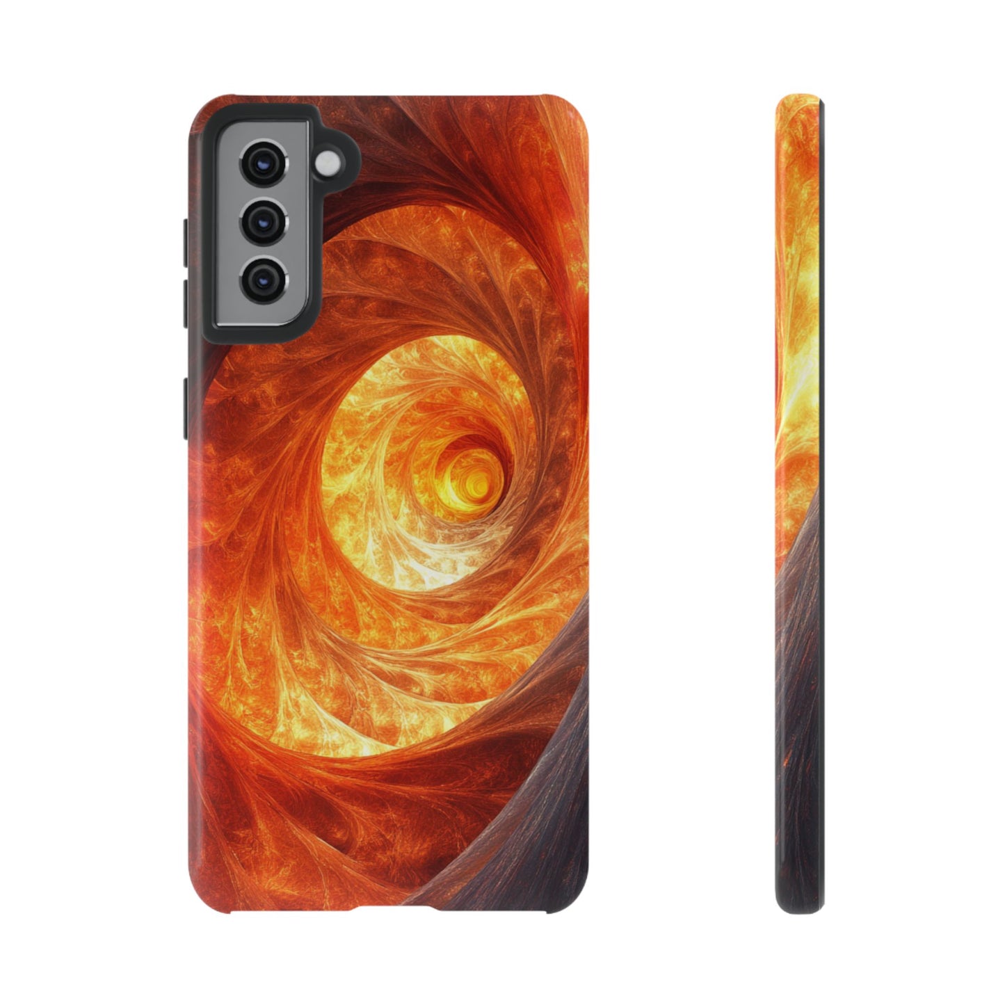 Fire Spiral - Tough Samsung Galaxy Case