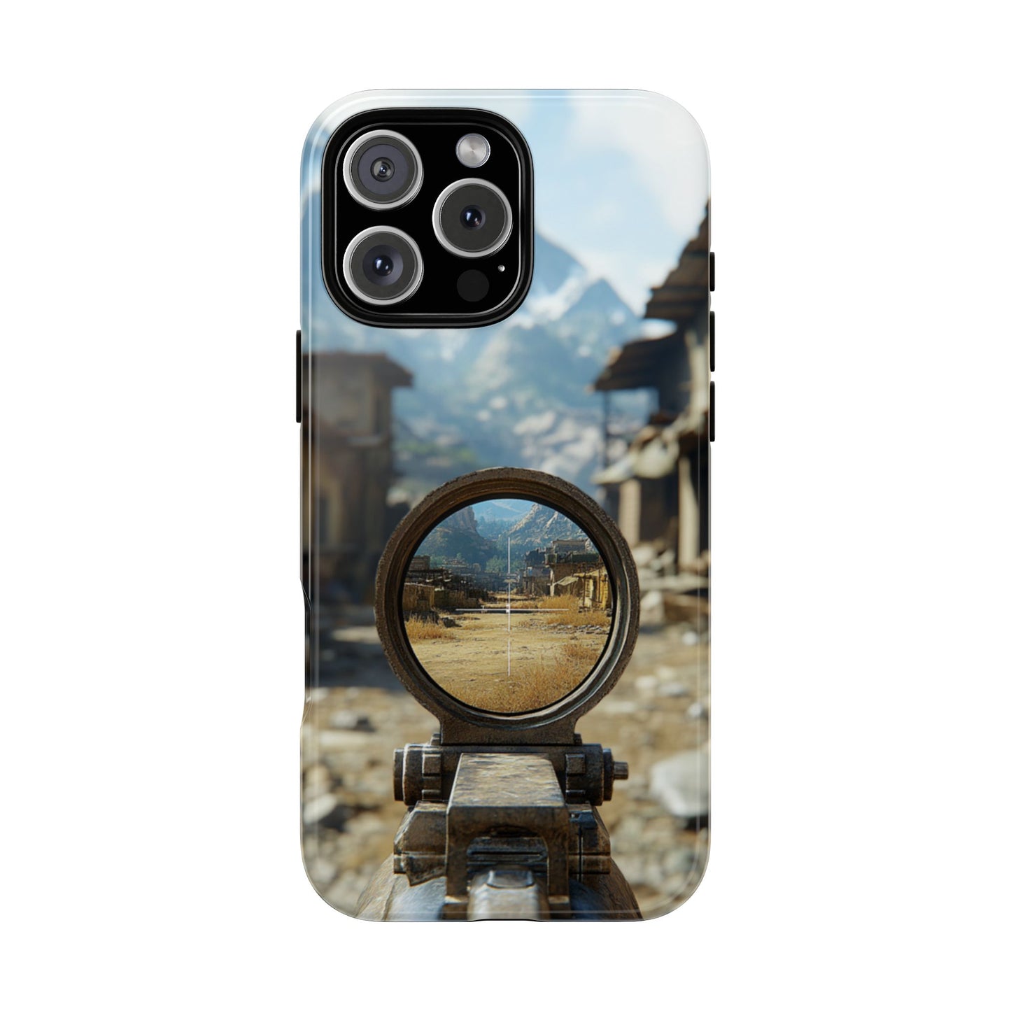 Desert Sniper Focus - Tough iPhone Case