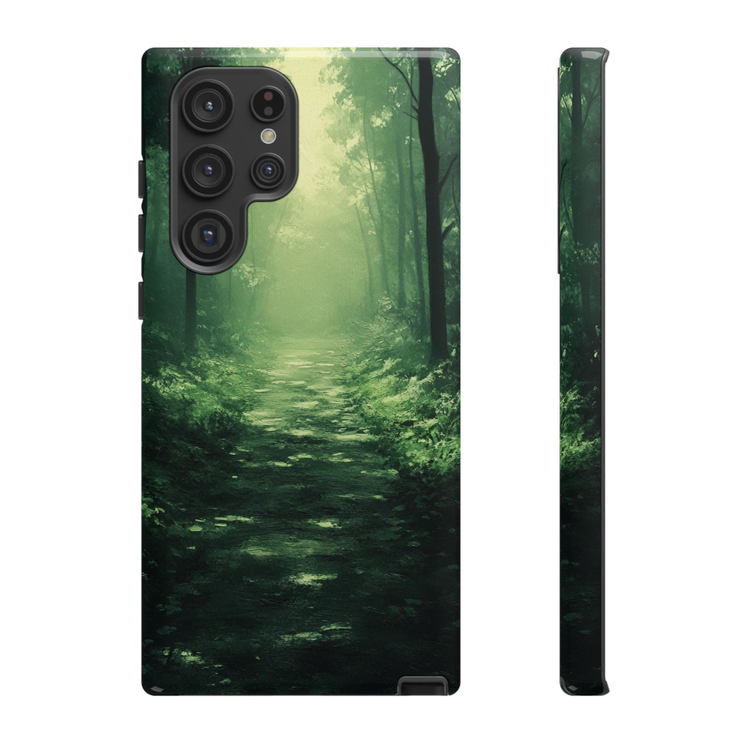 Emerald Mist Forest Path - Tough Samsung Galaxy Case