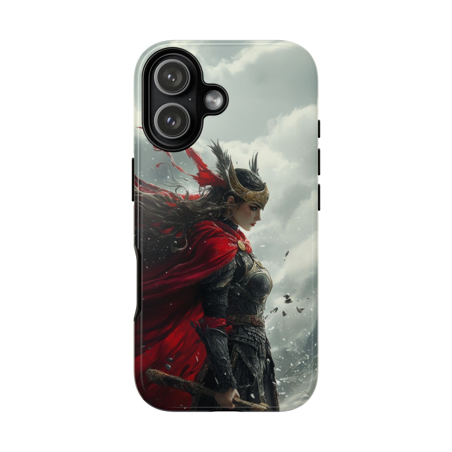 Freya Crimson Valkyrie - Tough iPhone Case