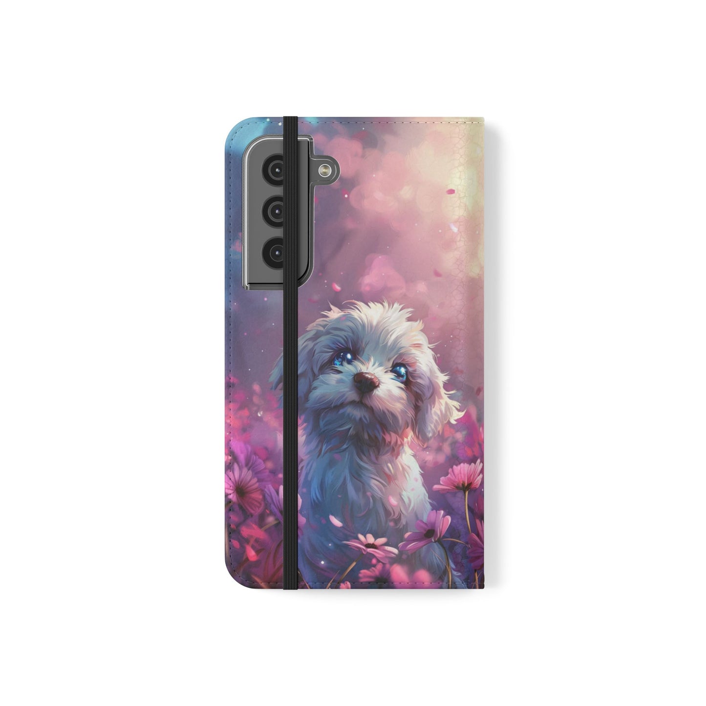 Dreamy Puppy - Wallet Flip Case