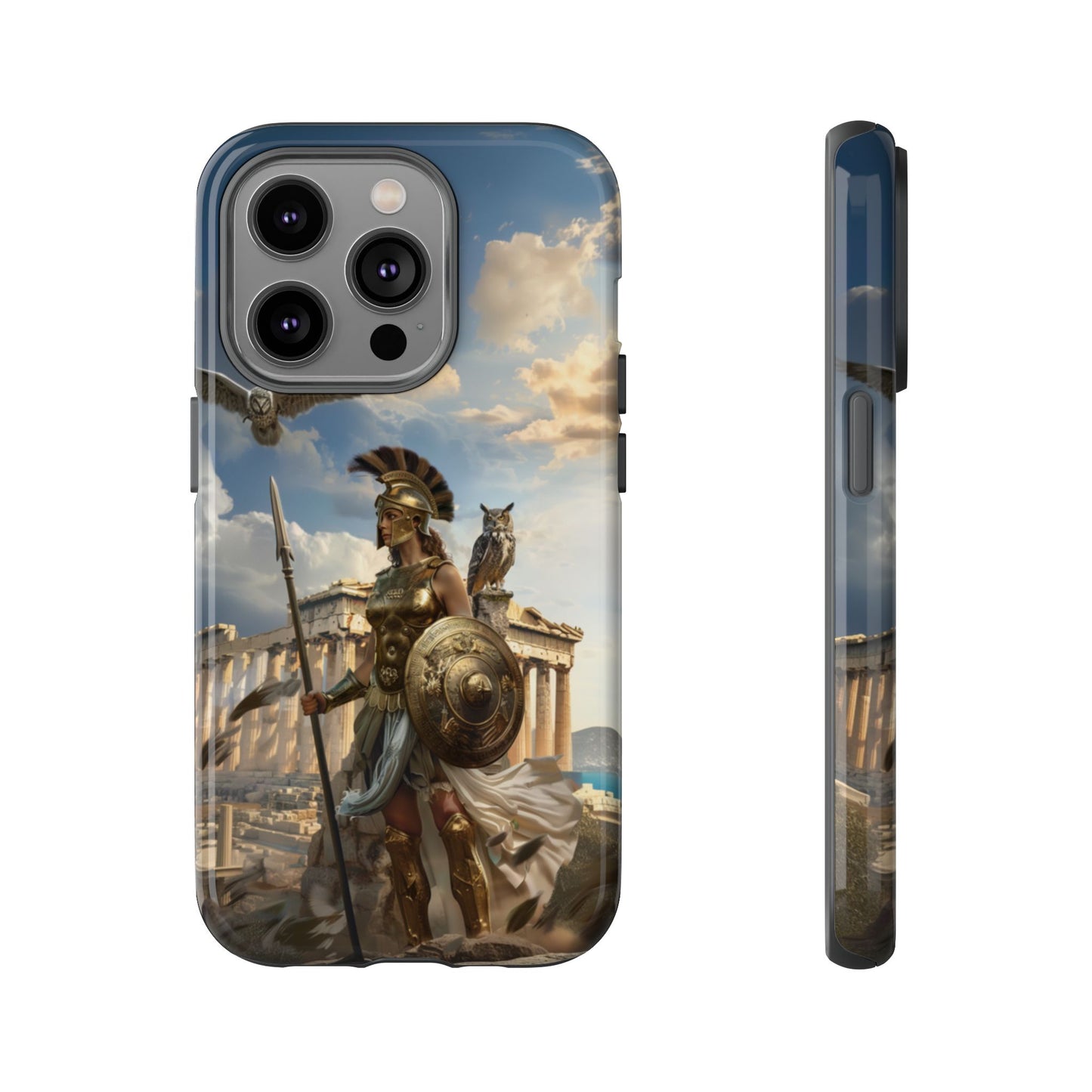 Athena Parthenon Valor - Tough iPhone Case