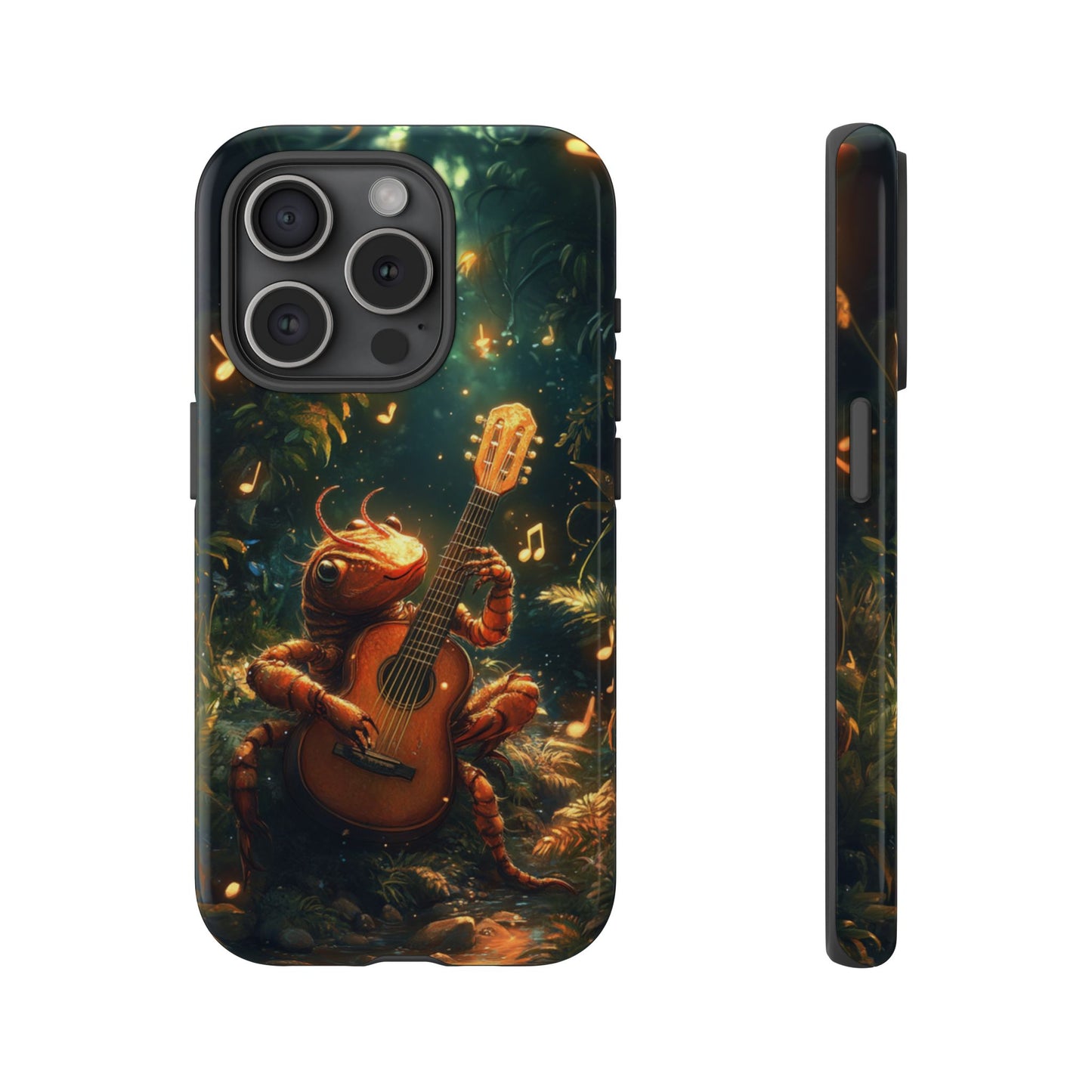 Serenade Forest Guitarist - Tough iPhone Case