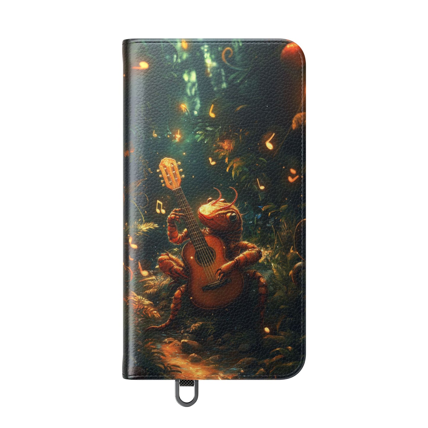 Serenade Forest Guitarist - Wallet Flip Case