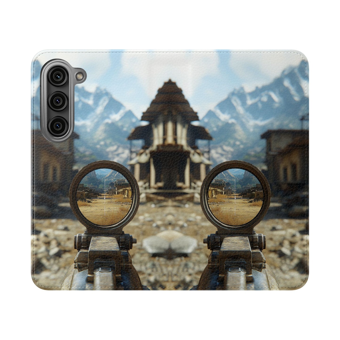 Desert Sniper Focus - Wallet Flip Case