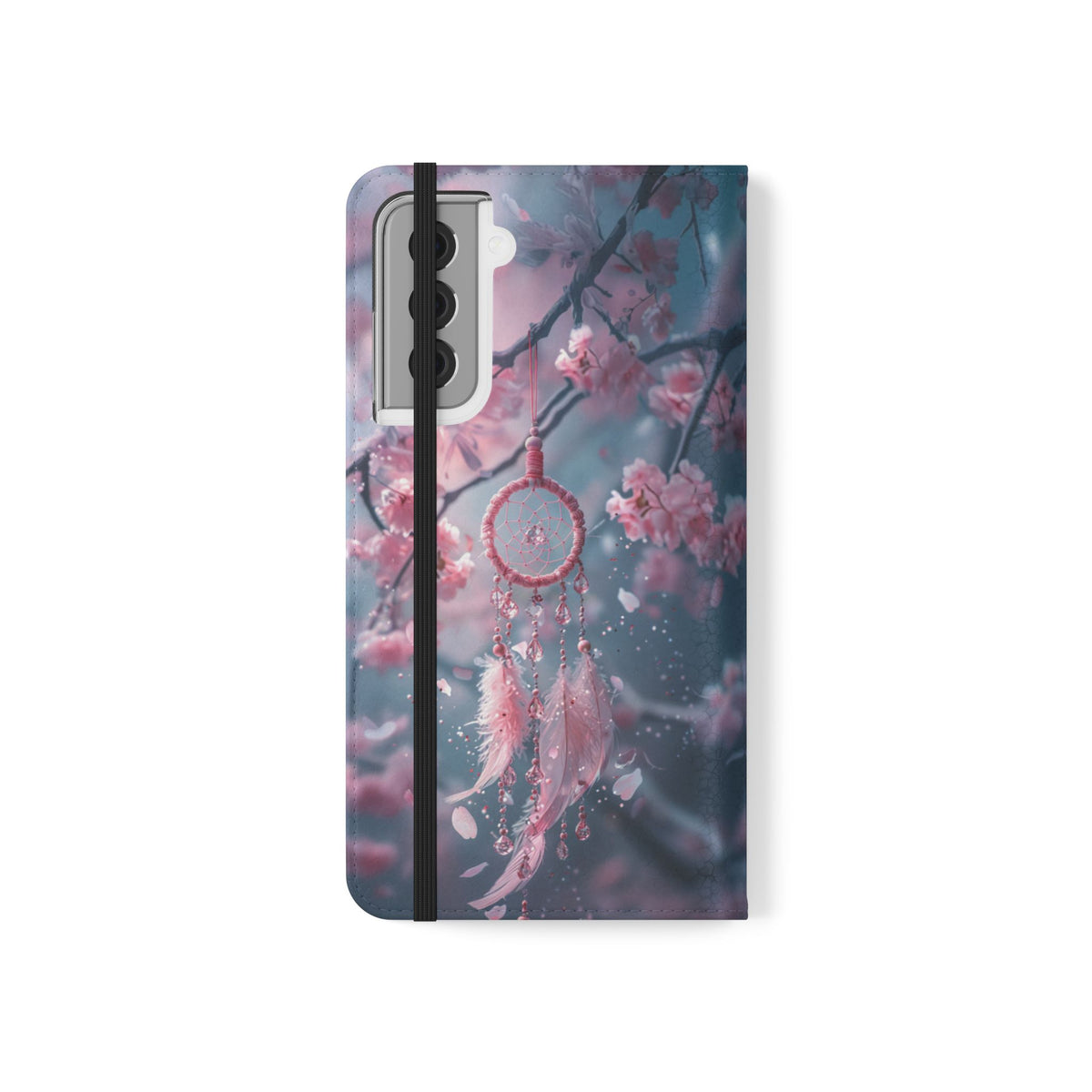 Cherry Blossom Dreamcatcher - Wallet Flip Case