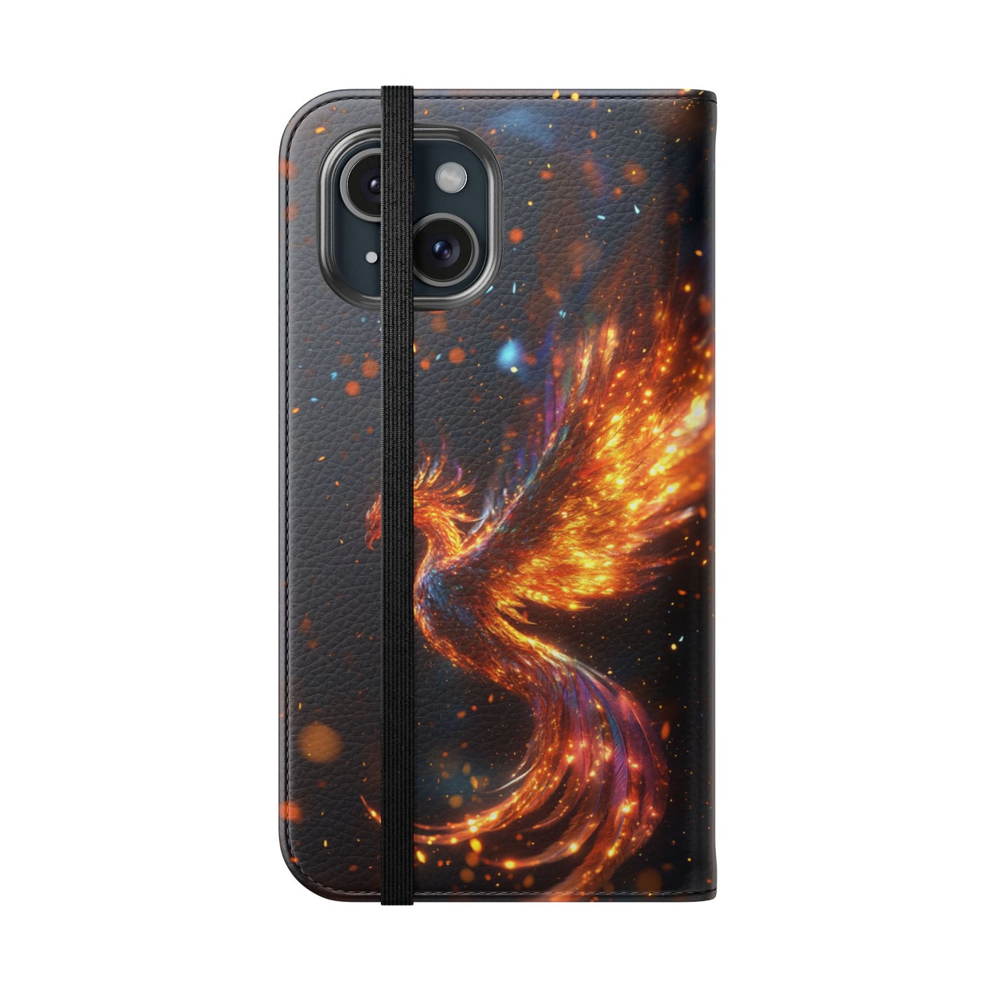 Cosmic Phoenix - Wallet Flip Case
